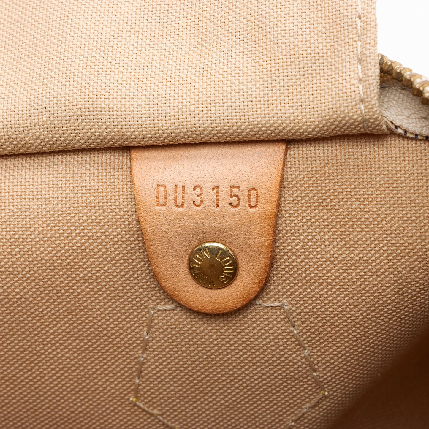 Louis Vuitton Damier Azur Speedy 35 Satchel