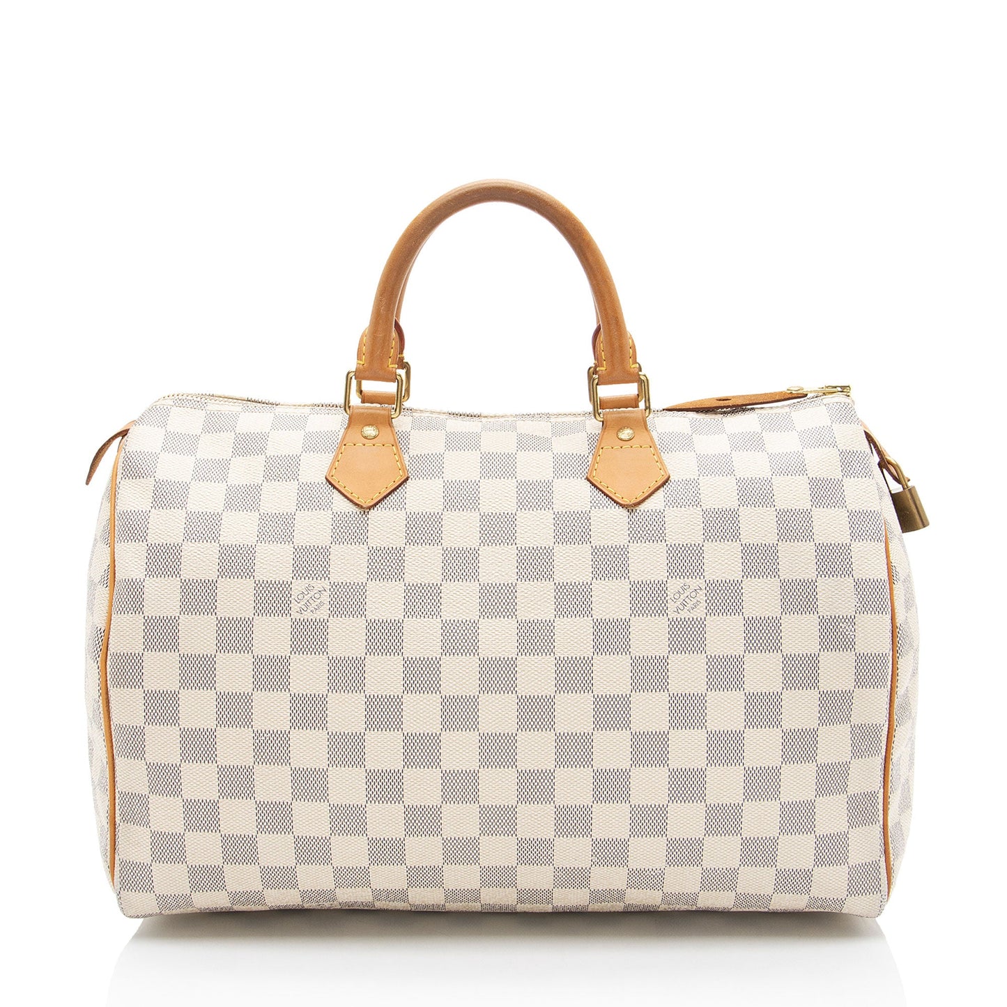 Louis Vuitton Damier Azur Speedy 35 Satchel