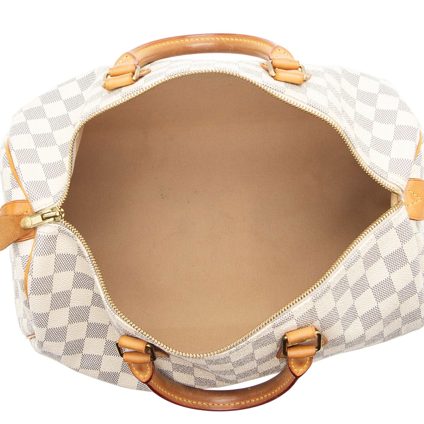 Louis Vuitton Damier Azur Speedy 35 Satchel