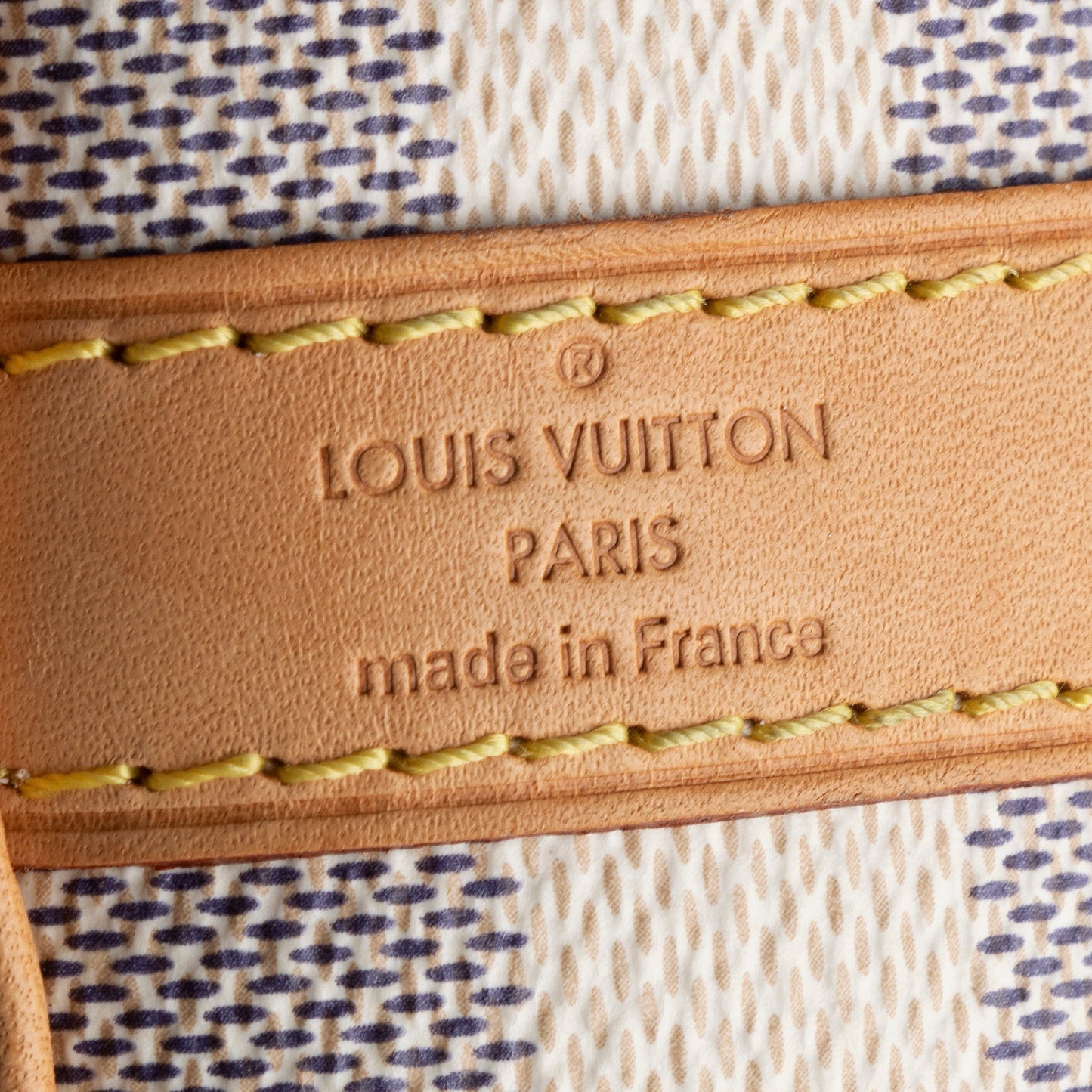Louis Vuitton Damier Azur Speedy Bandouliere 30 Satchel (SHF-22266)