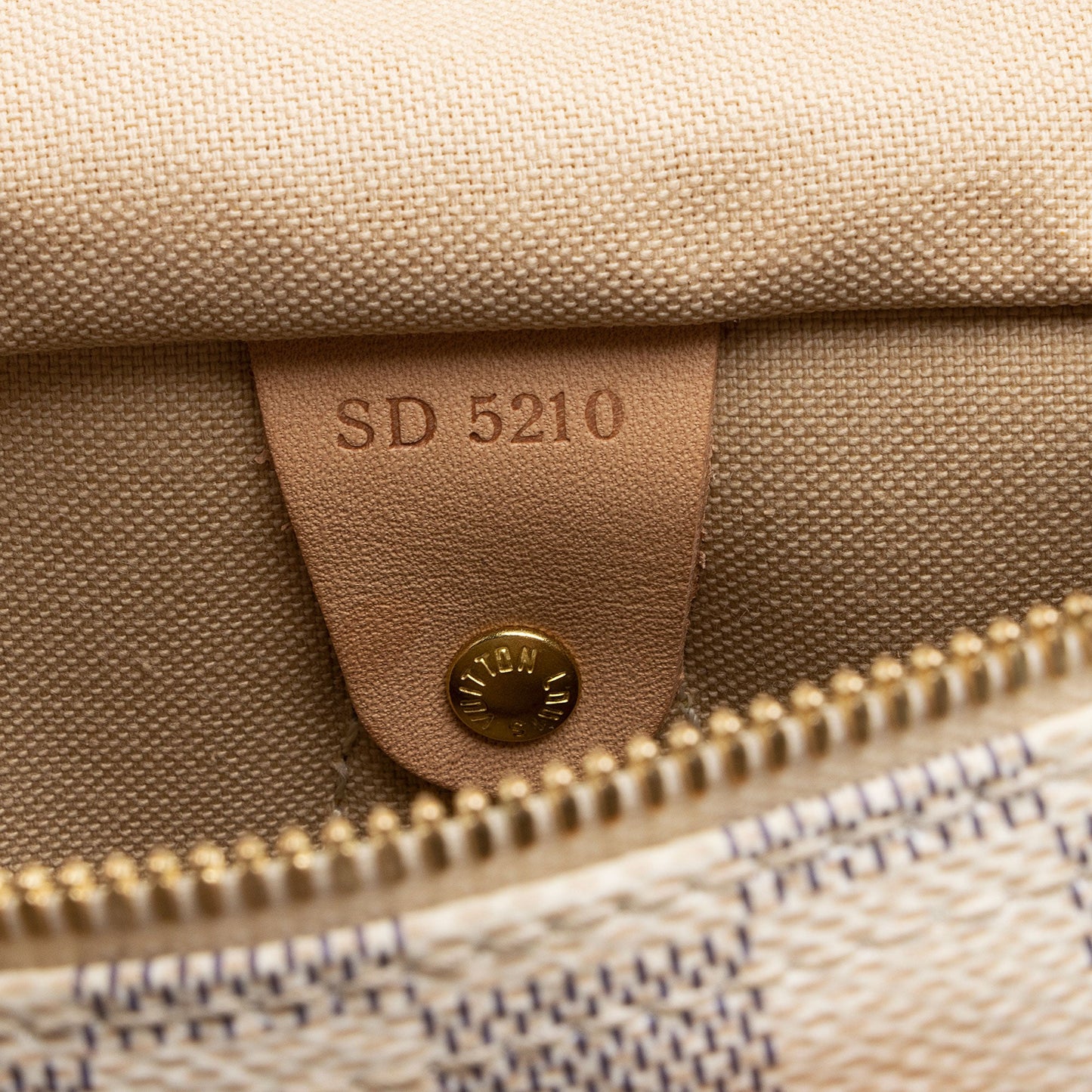 Louis Vuitton Damier Azur Speedy Bandouliere 30 Satchel (SHF-4DjdZg)