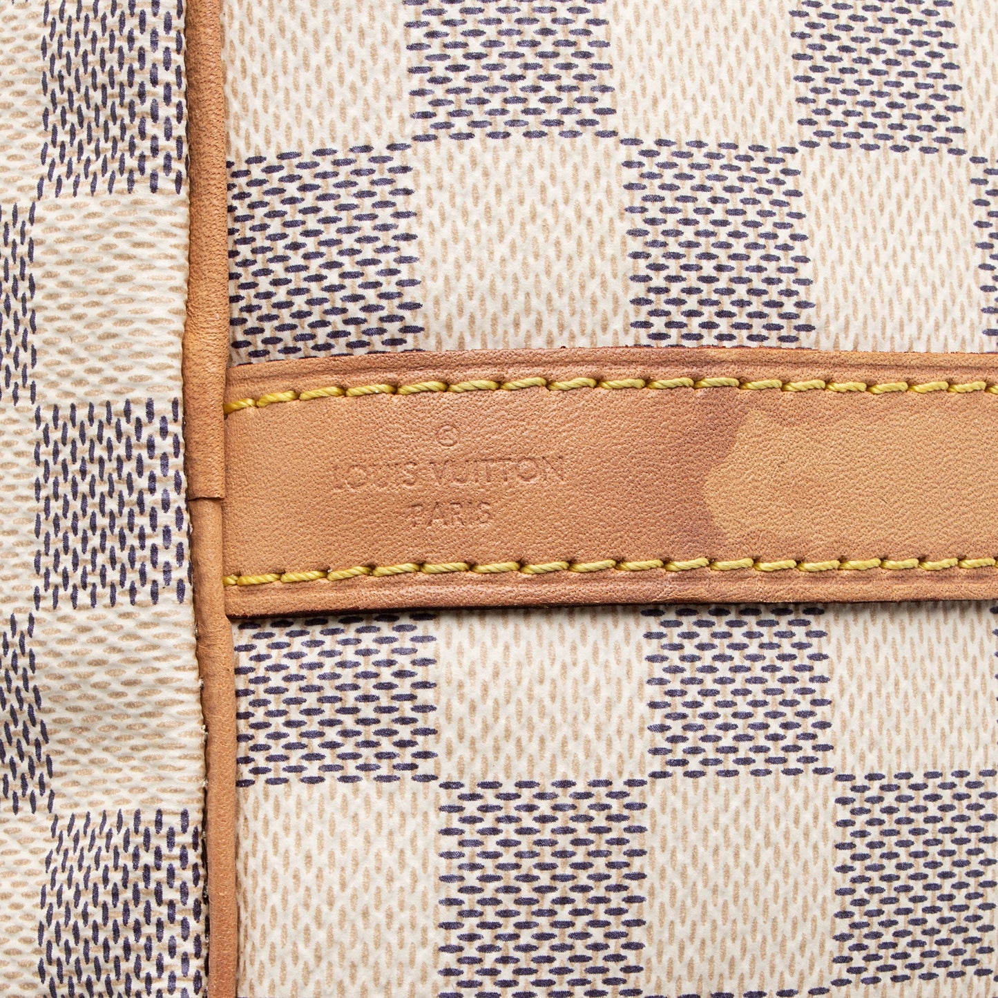 Louis Vuitton Damier Azur Speedy Bandouliere 30 Satchel (SHF-4DjdZg)