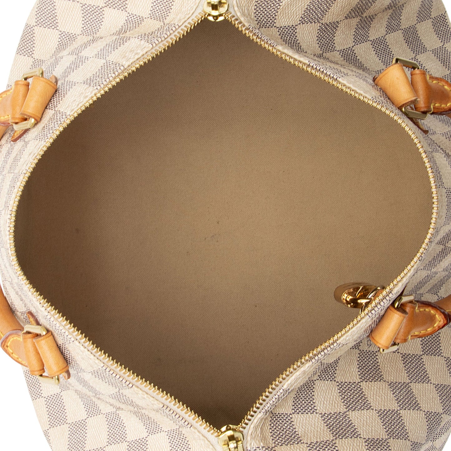 Louis Vuitton Damier Azur Speedy Bandouliere 30 Satchel (SHF-bVKx7F)