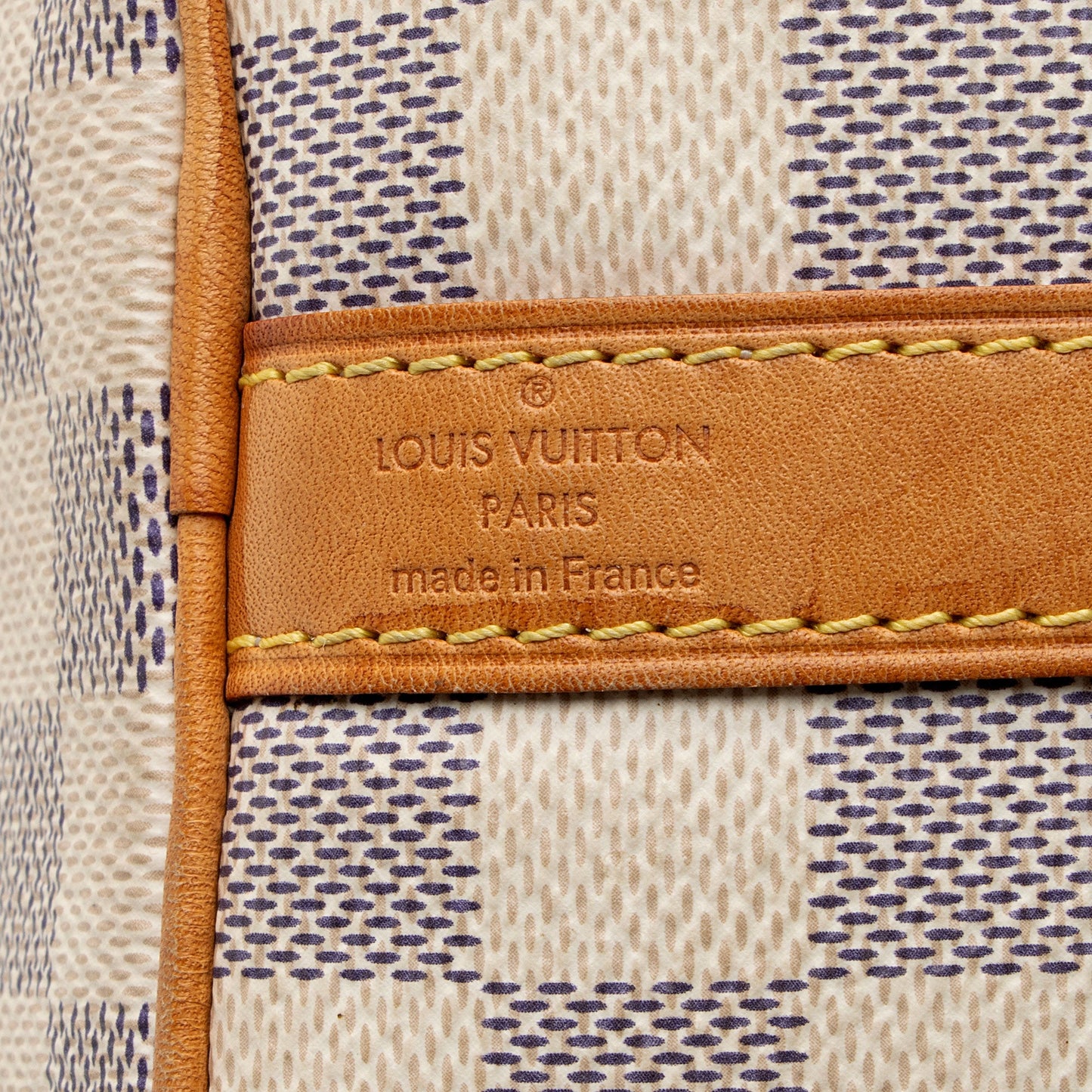 Louis Vuitton Damier Azur Speedy Bandouliere 30 Satchel (SHF-bVKx7F)