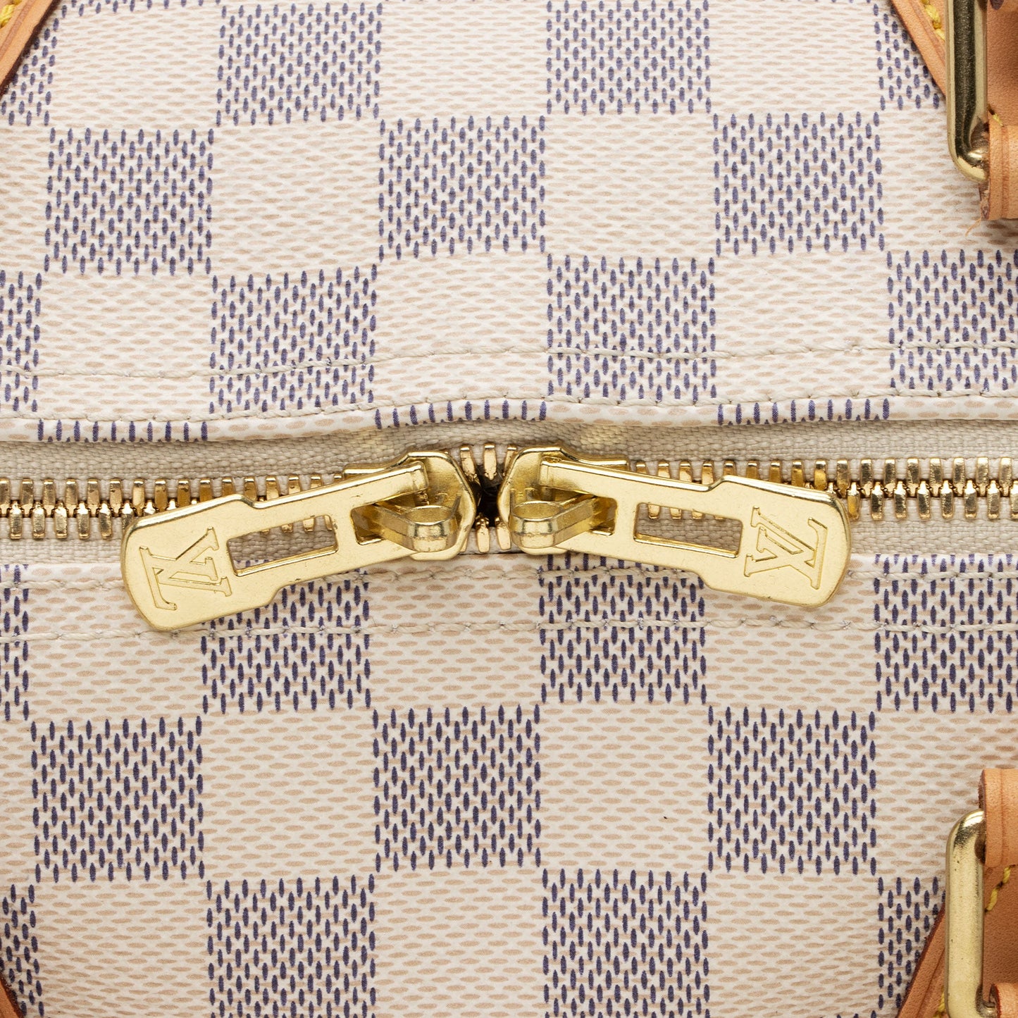 Louis Vuitton Damier Azur Speedy Bandouliere 30 Satchel (SHF-uLQ8b7)