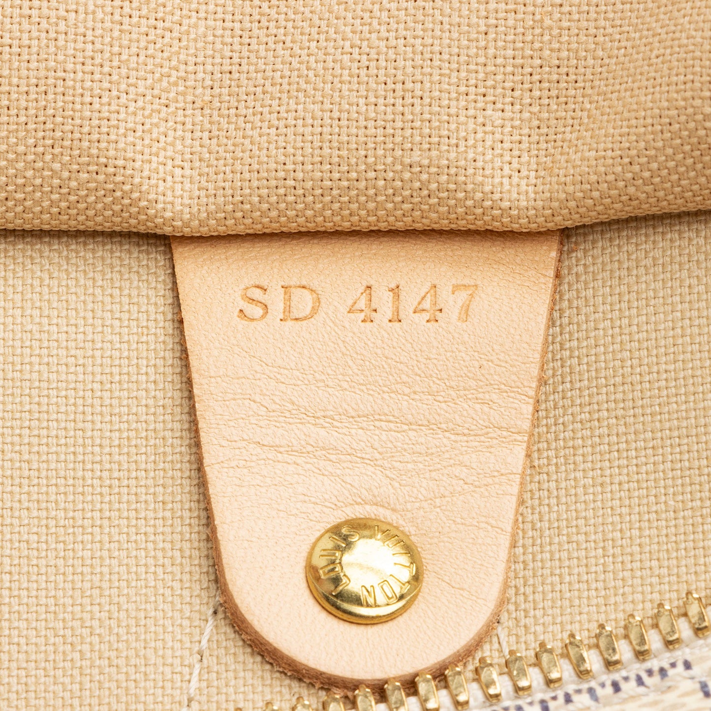 Louis Vuitton Damier Azur Speedy Bandouliere 30 Satchel