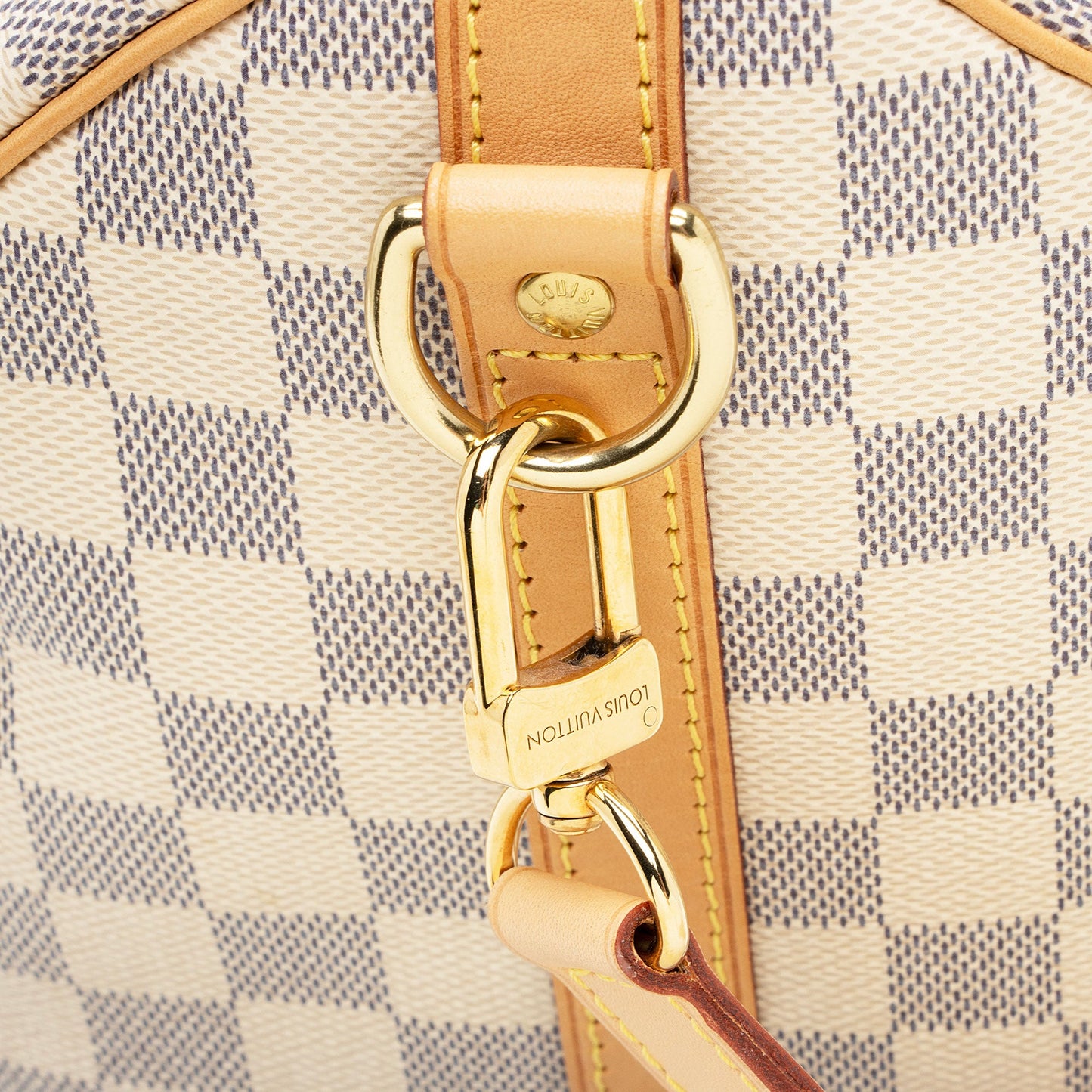 Louis Vuitton Damier Azur Speedy Bandouliere 30 Satchel