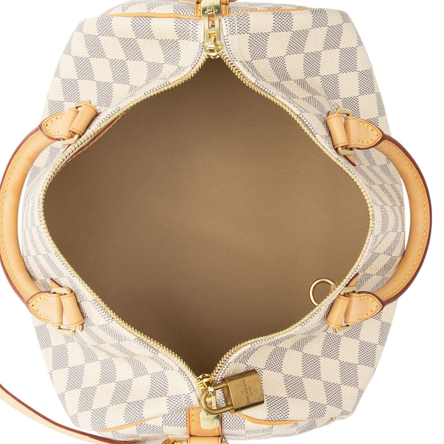 Louis Vuitton Damier Azur Speedy Bandouliere 30 Satchel