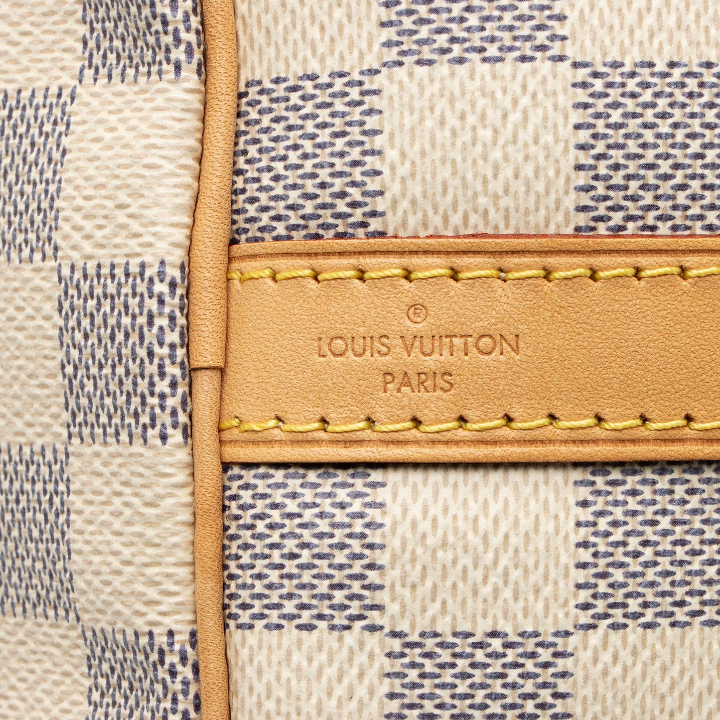 Louis Vuitton Damier Azur Speedy Bandouliere 30 Satchel