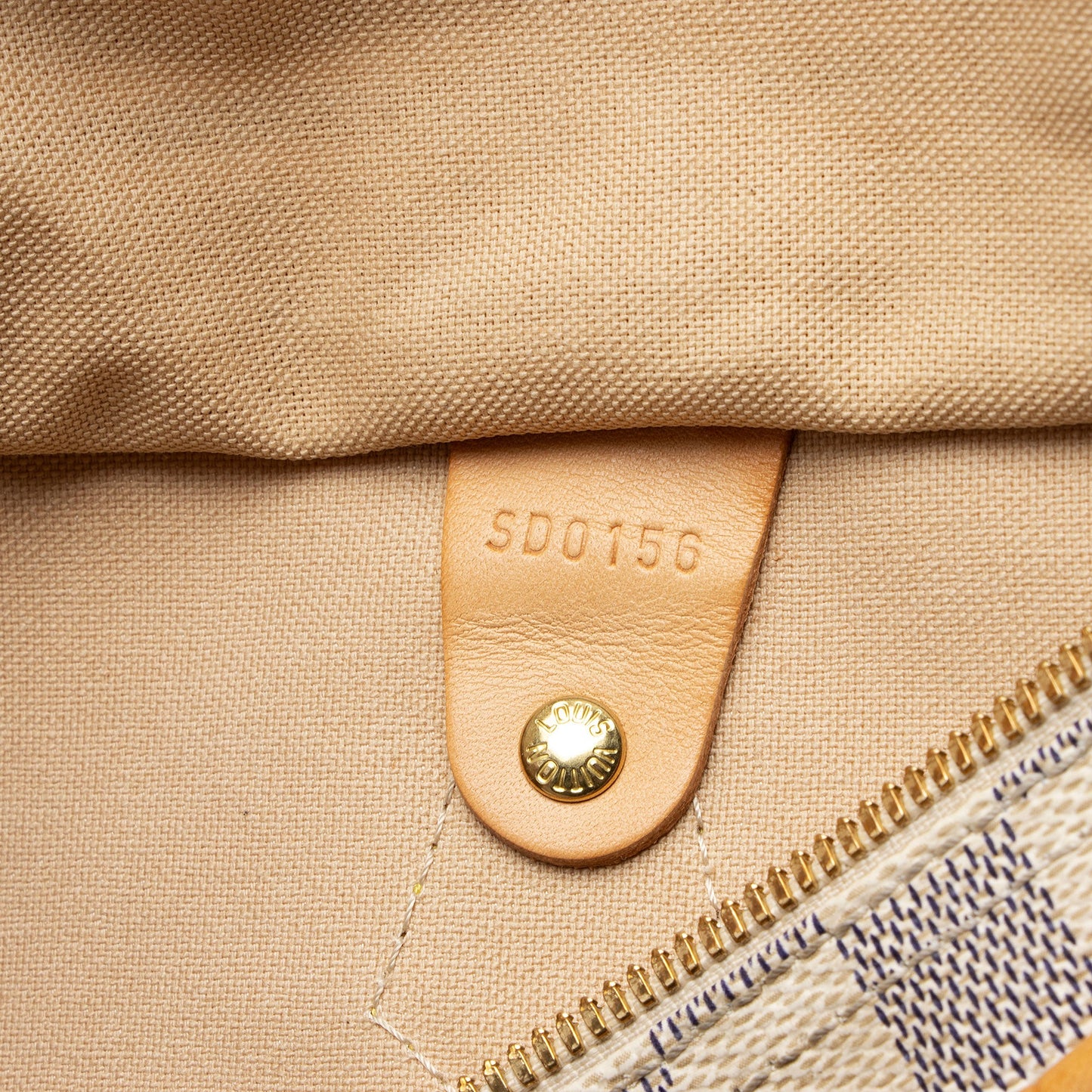Louis Vuitton Damier Azur Speedy Bandouliere 30 Satchel