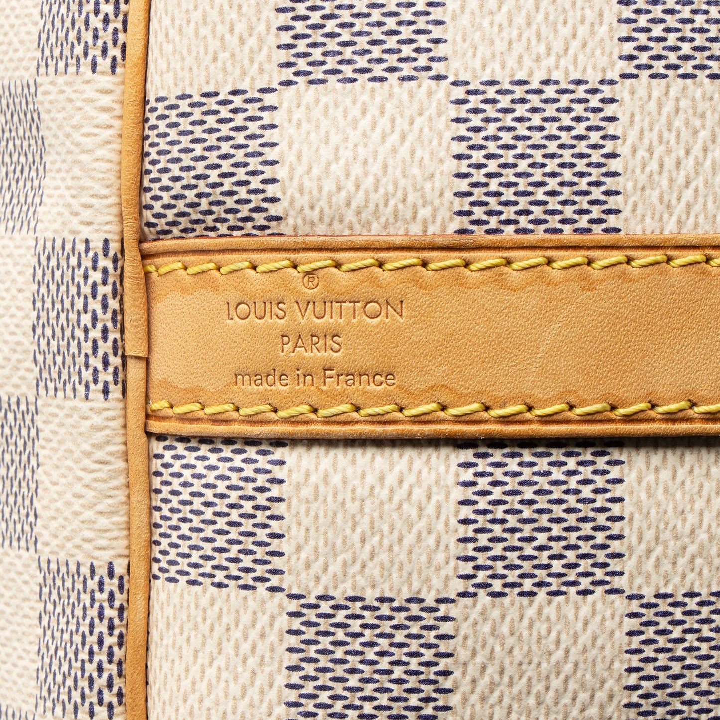 Louis Vuitton Damier Azur Speedy Bandouliere 30 Satchel