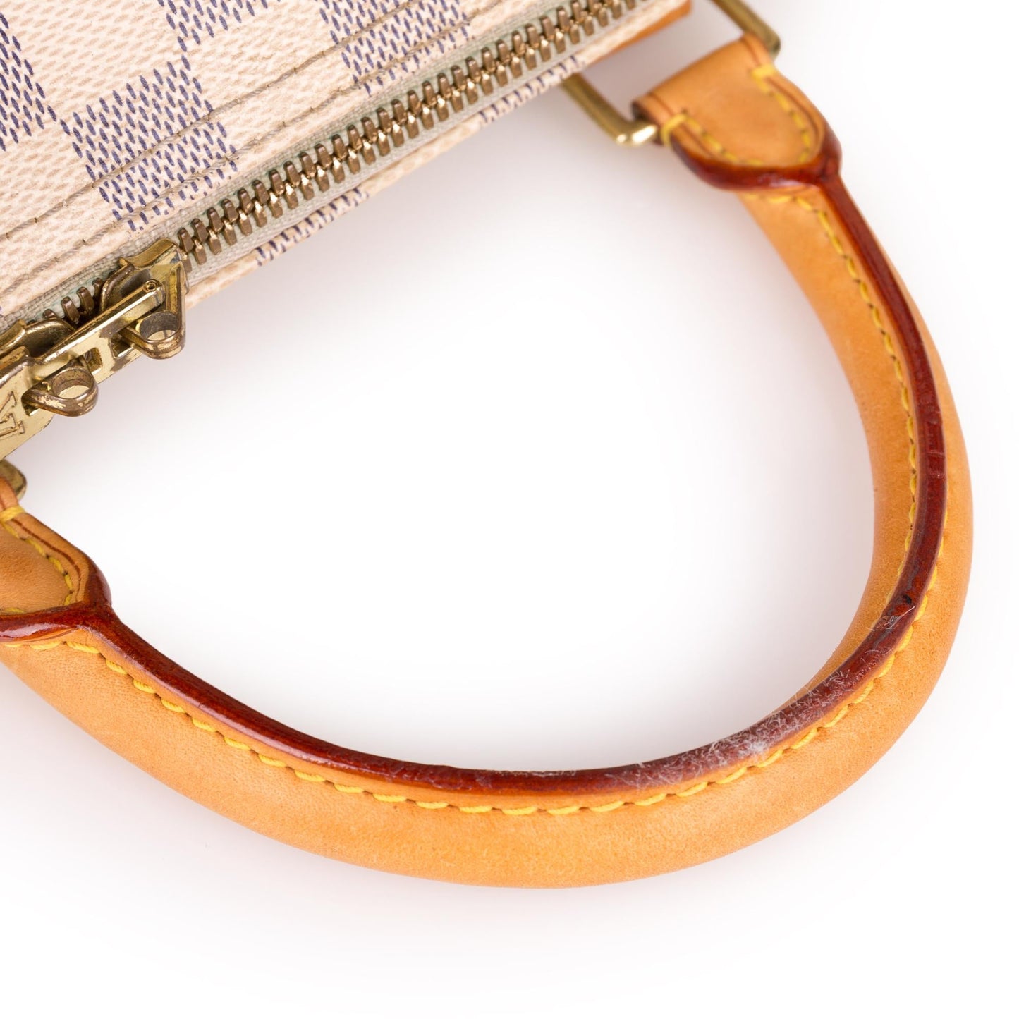Louis Vuitton Damier Azur Speedy Bandouliere 30 (SHG-33117)