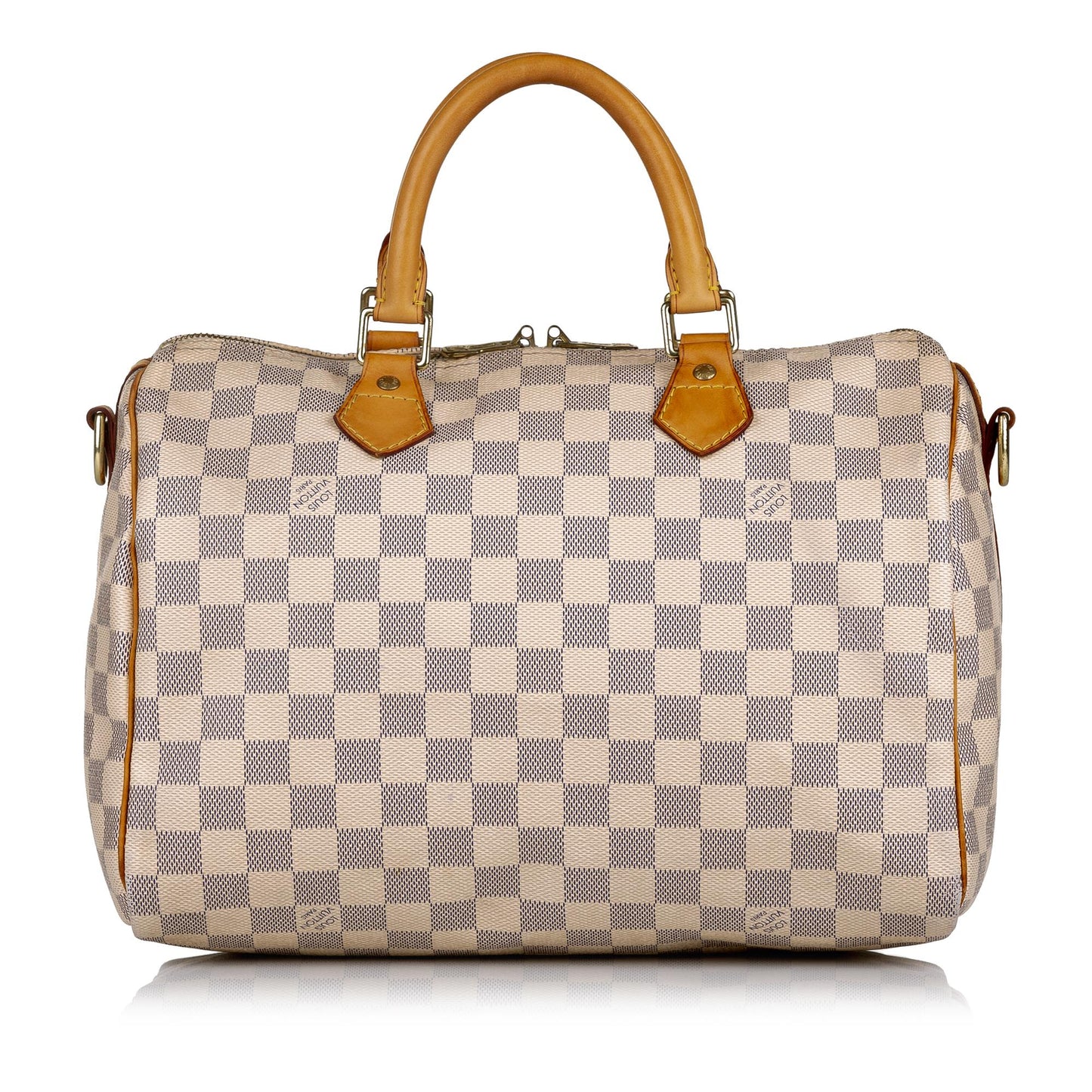 Louis Vuitton Damier Azur Speedy Bandouliere 30 (SHG-37680)