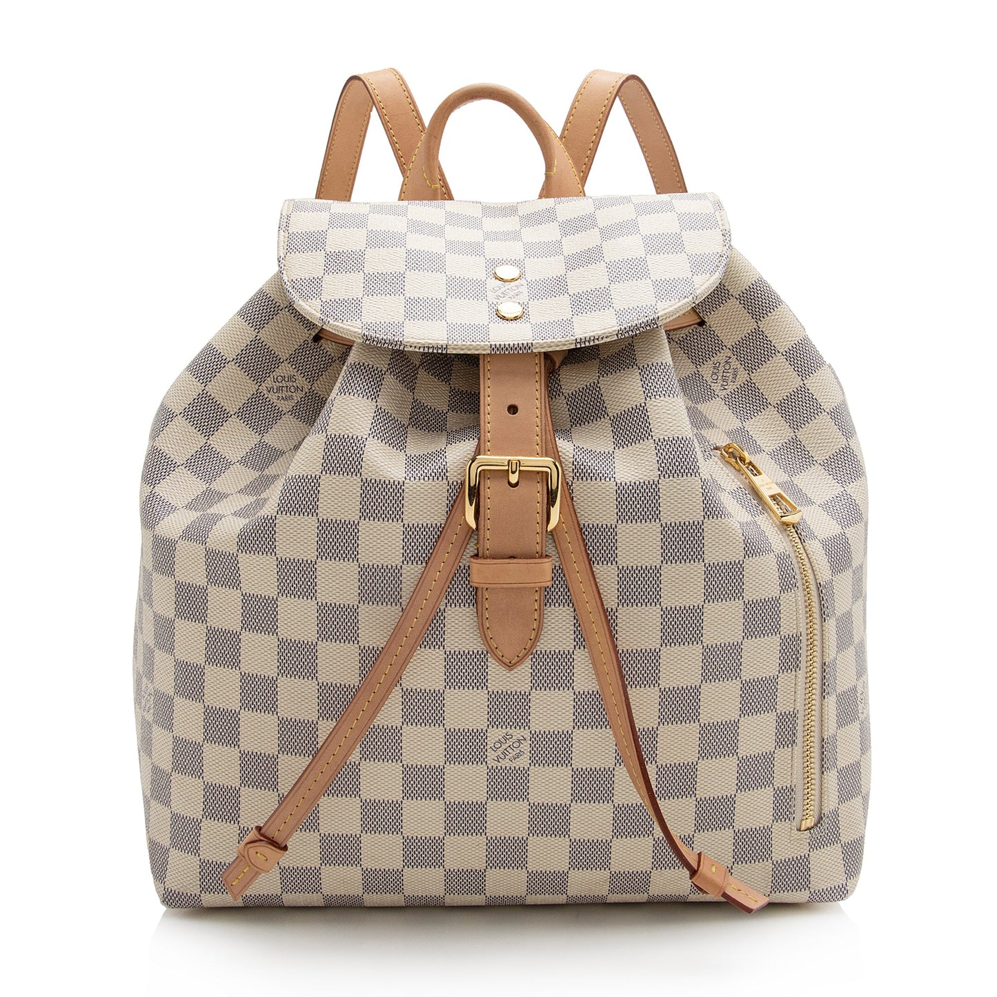 Louis Vuitton Damier Azur Sperone Backpack (SHF-22674)