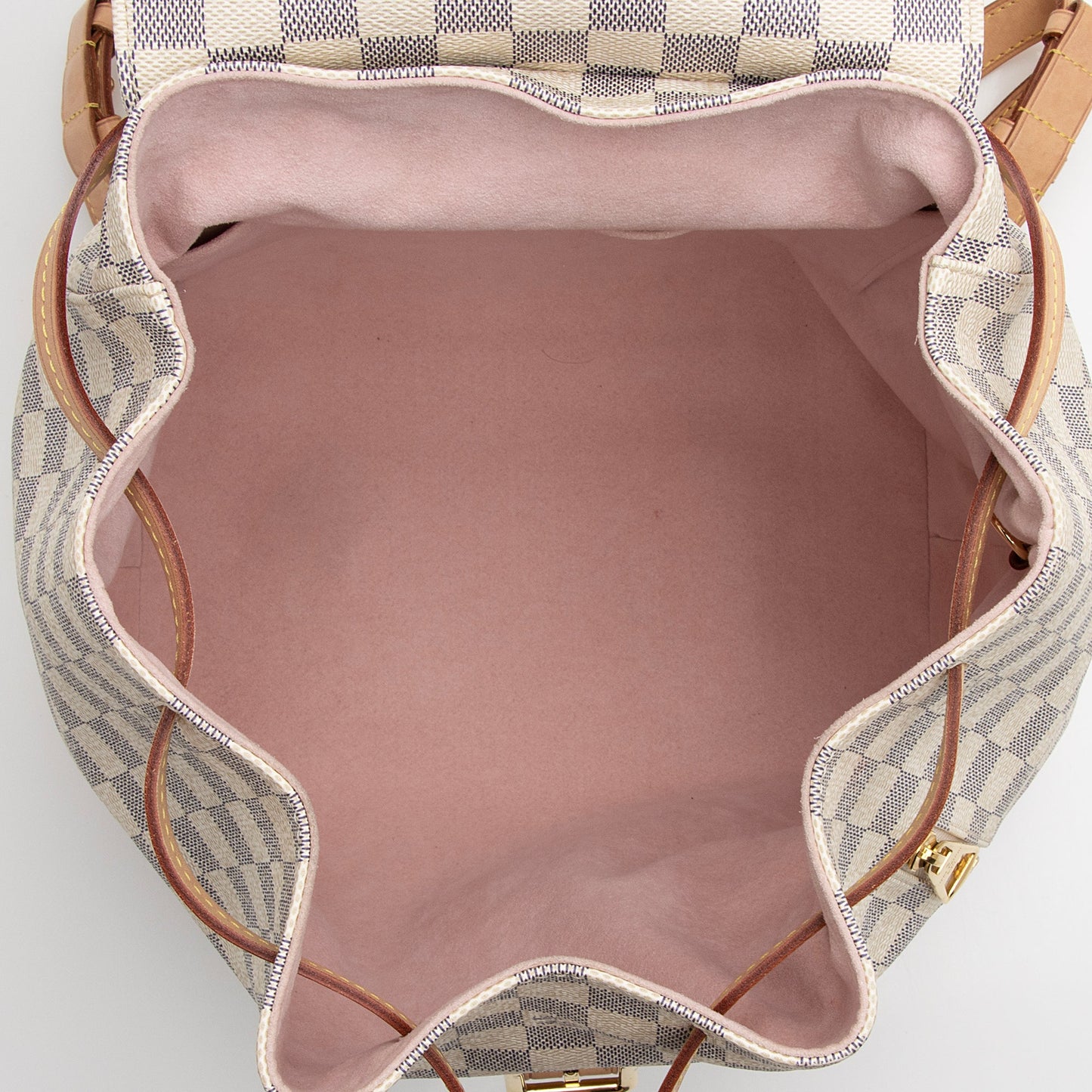 Louis Vuitton Damier Azur Sperone Backpack (SHF-22674)