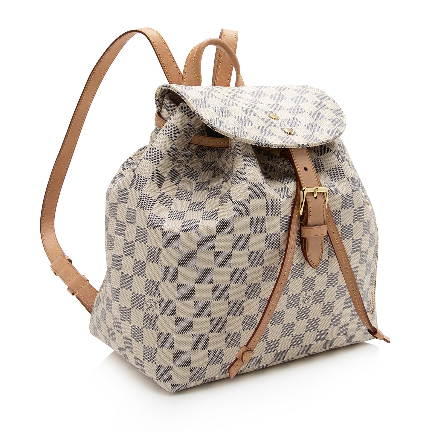 Louis Vuitton Damier Azur Sperone Backpack (SHF-22674)