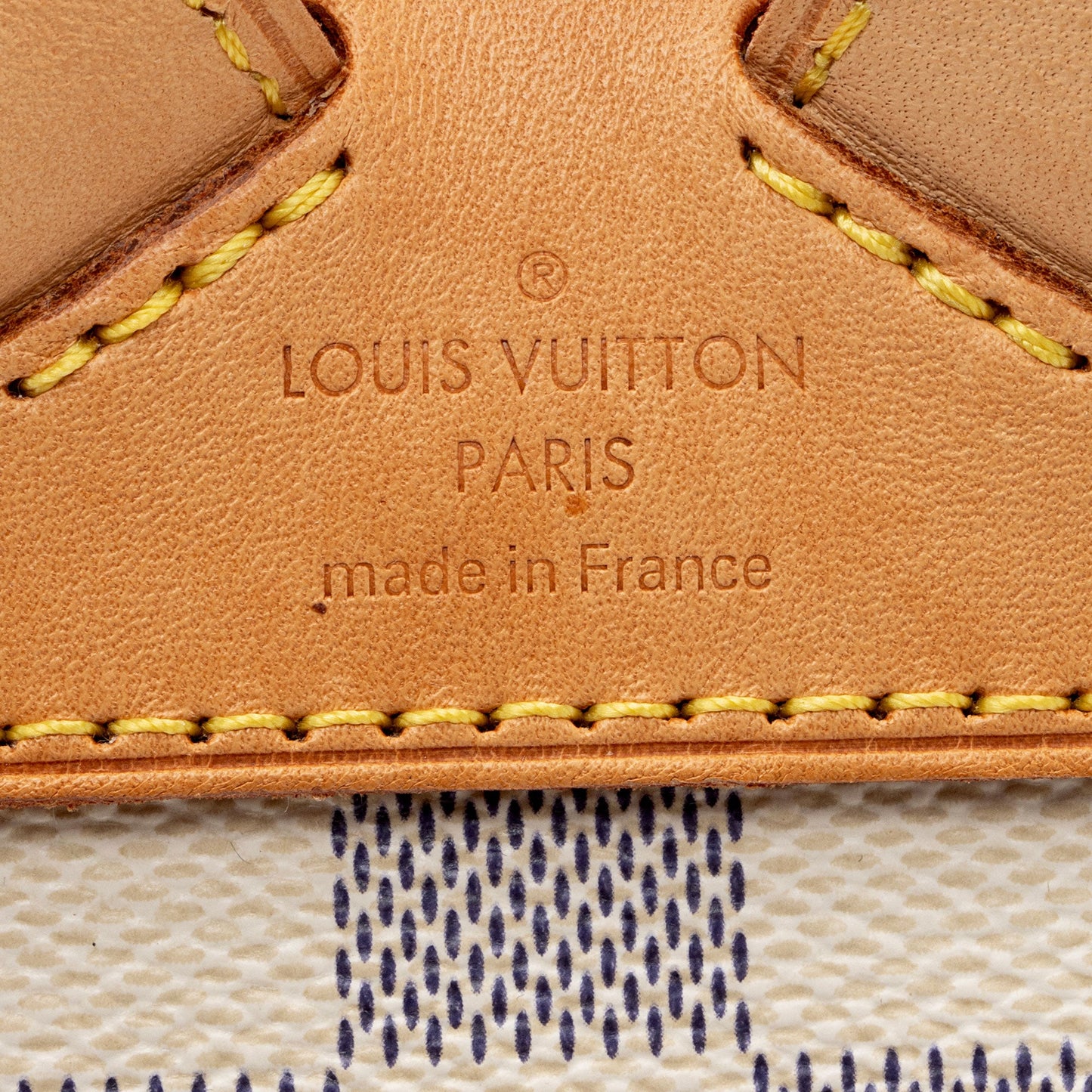 Louis Vuitton Damier Azur Sperone Backpack (SHF-4f0xqS)