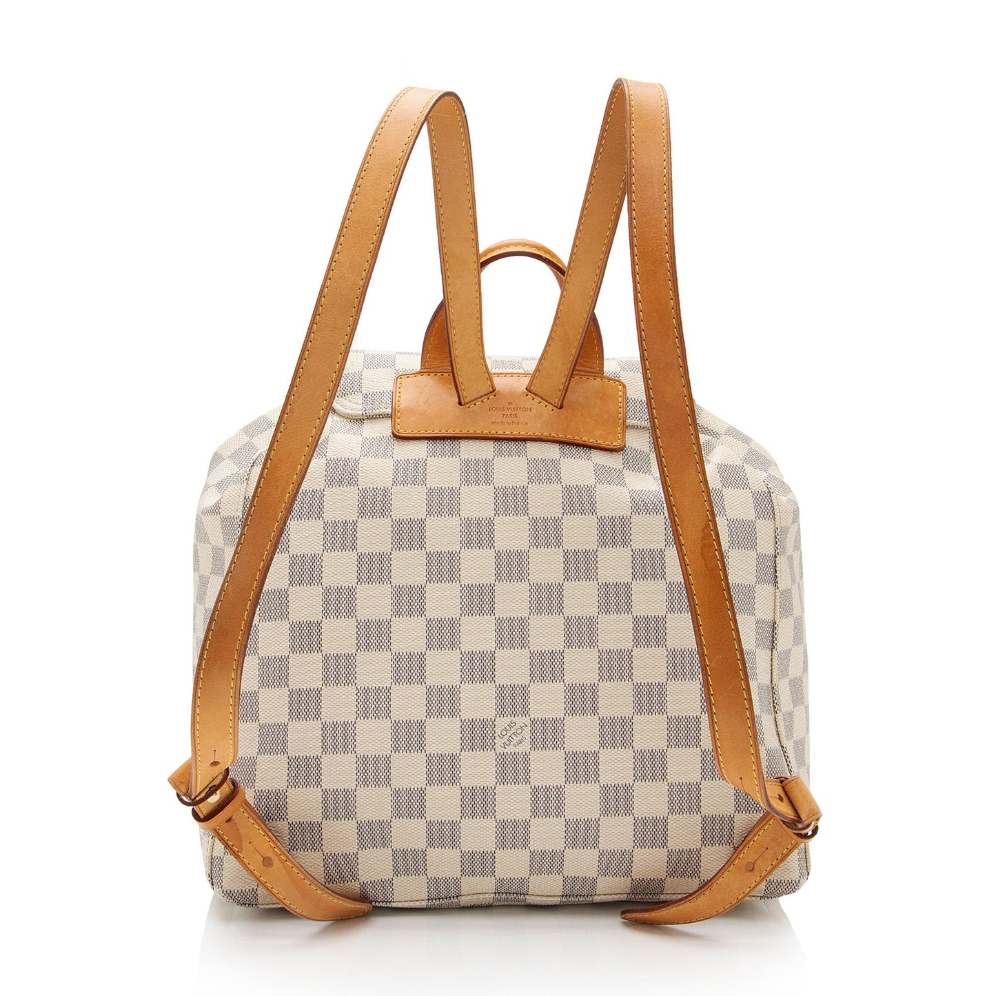 Louis Vuitton Damier Azur Sperone Backpack (SHF-x7ZaCT)