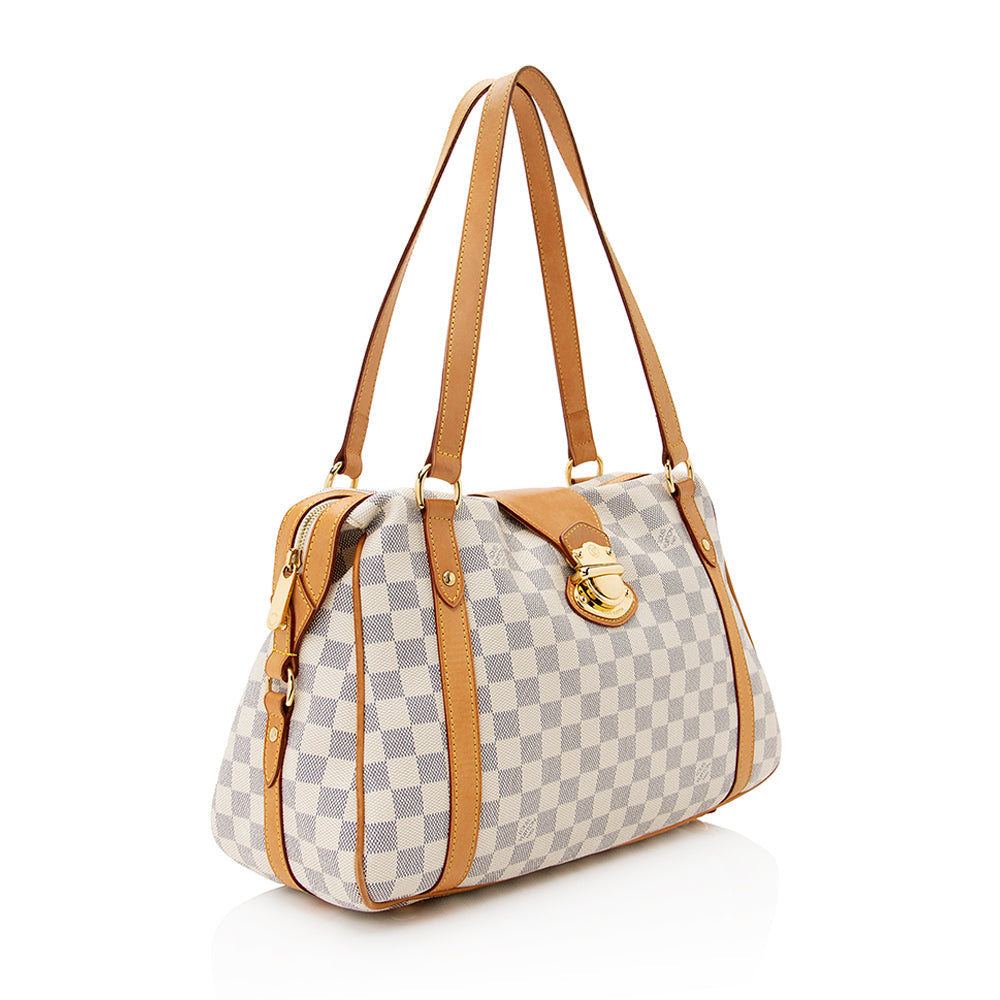 Louis Vuitton Damier Azur Stresa PM Shoulder Bag (SHF-21466)