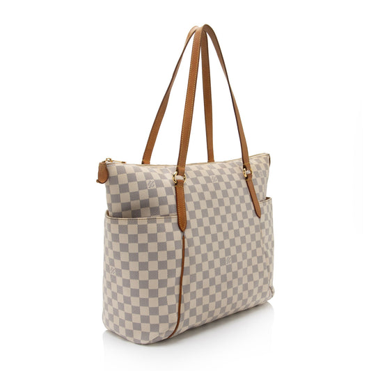 Louis Vuitton Damier Azur Totally GM Tote (SHF-oNsyAh)
