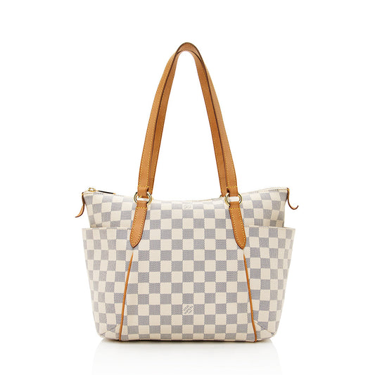 Louis Vuitton Damier Azur Totally PM Tote (SHF-18948)