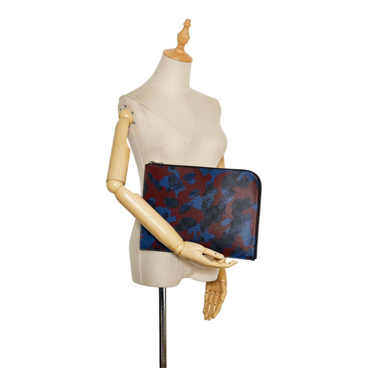 Louis Vuitton Damier Cobalt Camouflage Pochette Jour GM (SHG-36886)
