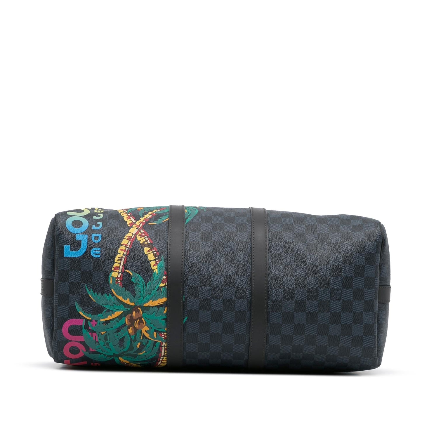 Louis Vuitton Damier Cobalt Jungle Keepall Bandouliere 45 (SHG-2y031t)