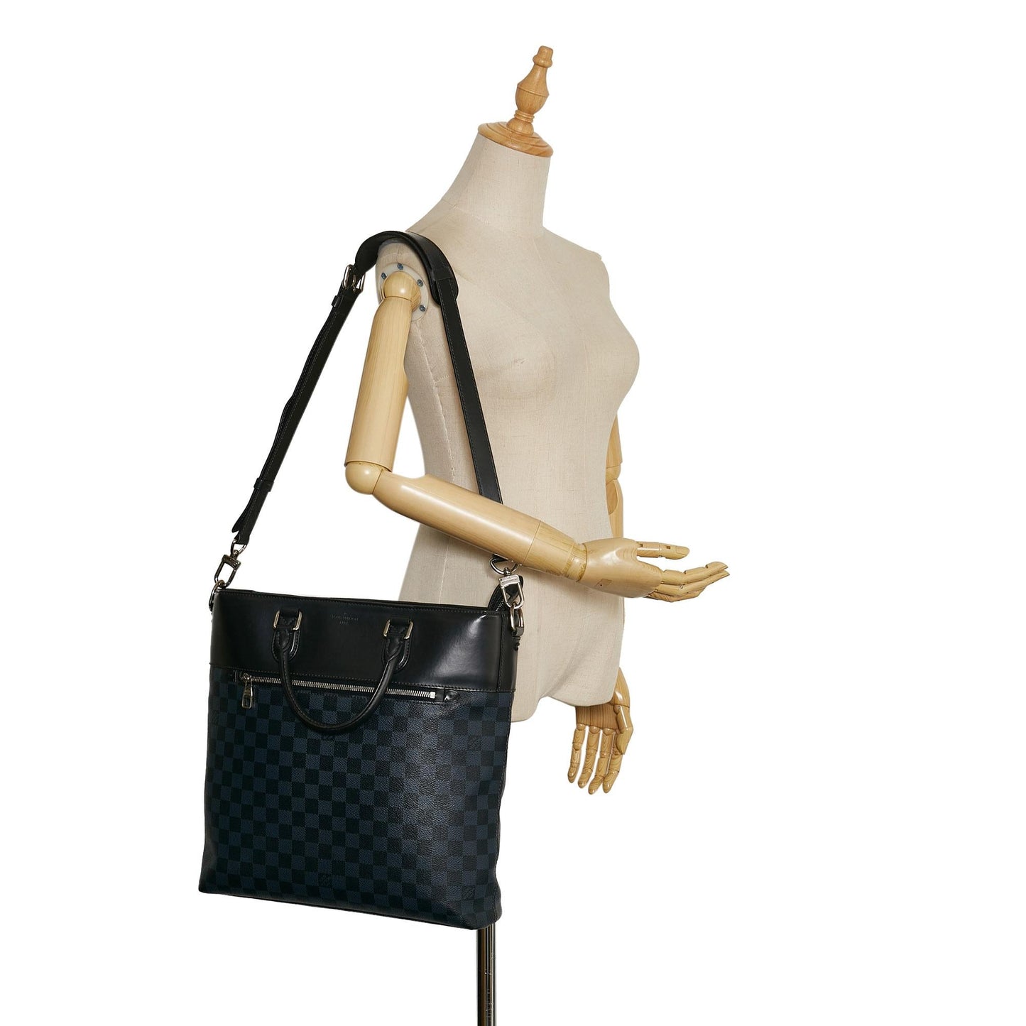 Louis Vuitton Damier Cobalt Newport (SHG-37671)