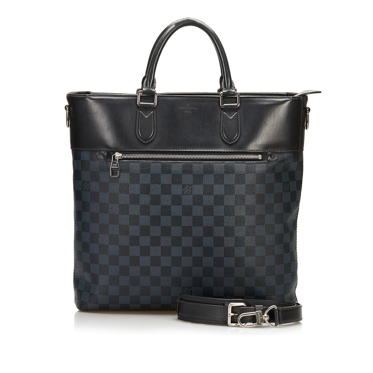 Louis Vuitton Damier Cobalt Newport (SHG-37671)