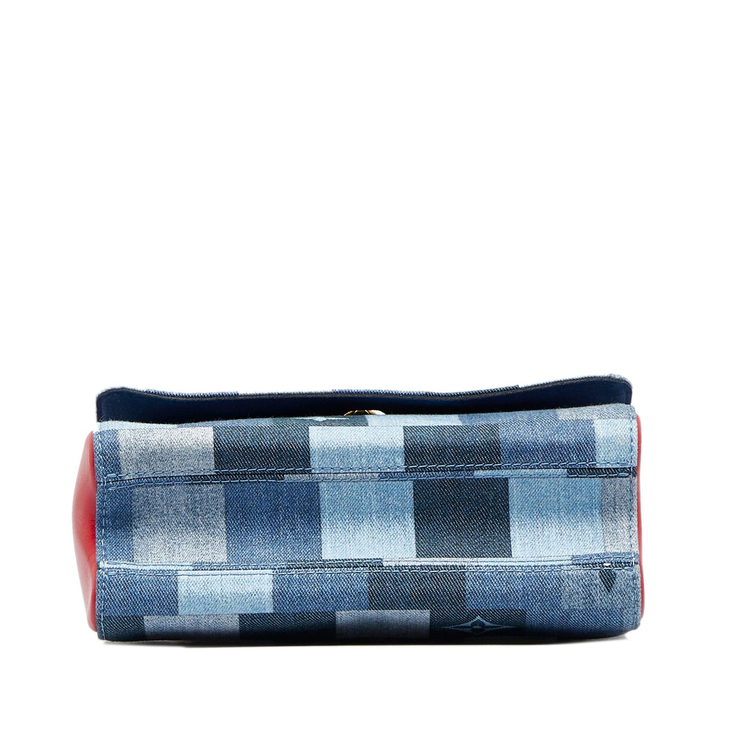 Louis Vuitton Damier Denim Patchwork Twist MM (SHG-HeRXdW)