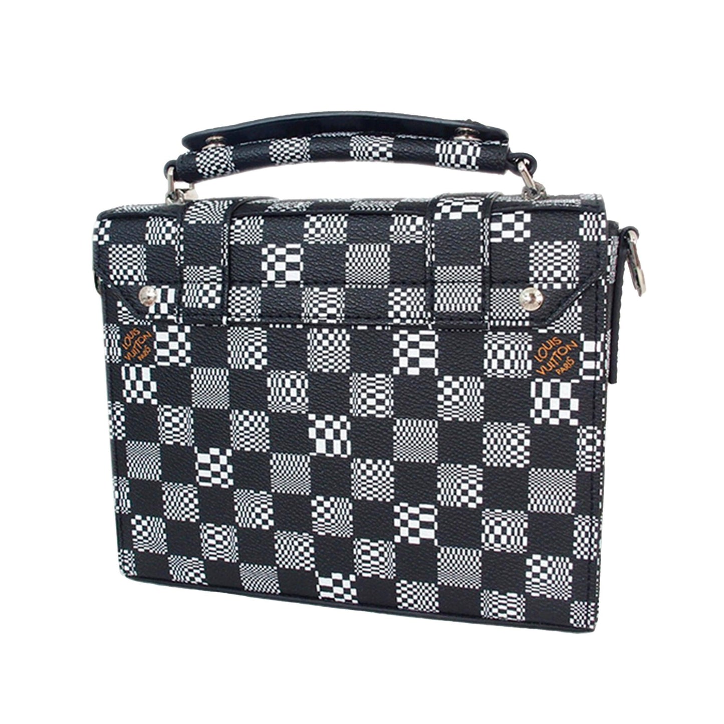Louis Vuitton Damier Distorted Flap Soft Trunk (SHG-SdLgng)