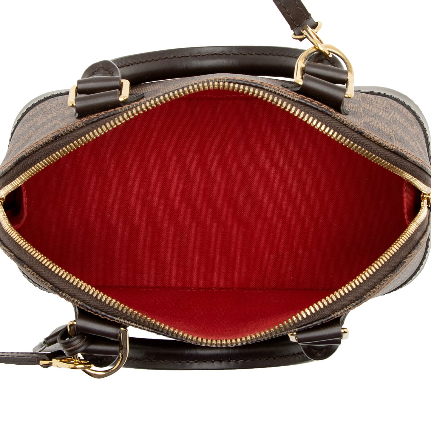 Louis Vuitton Damier Ebene Alma BB Satchel (SHF-22932)