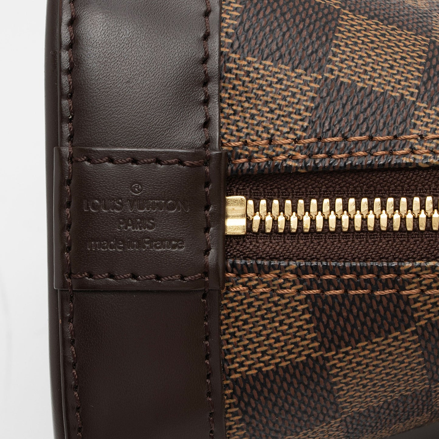 Louis Vuitton Damier Ebene Alma BB Satchel (SHF-DbzGC2)
