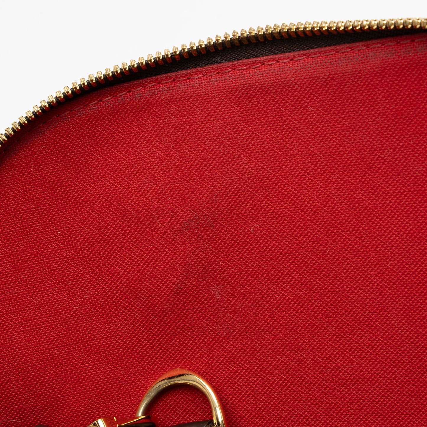 Louis Vuitton Damier Ebene Alma BB Satchel (SHF-AXOqAi)