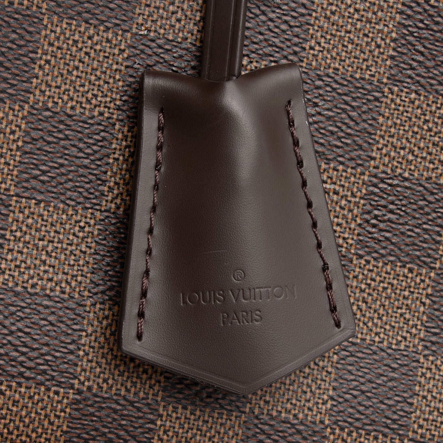 Louis Vuitton Damier Ebene Alma BB Satchel (SHF-ruhRxg)
