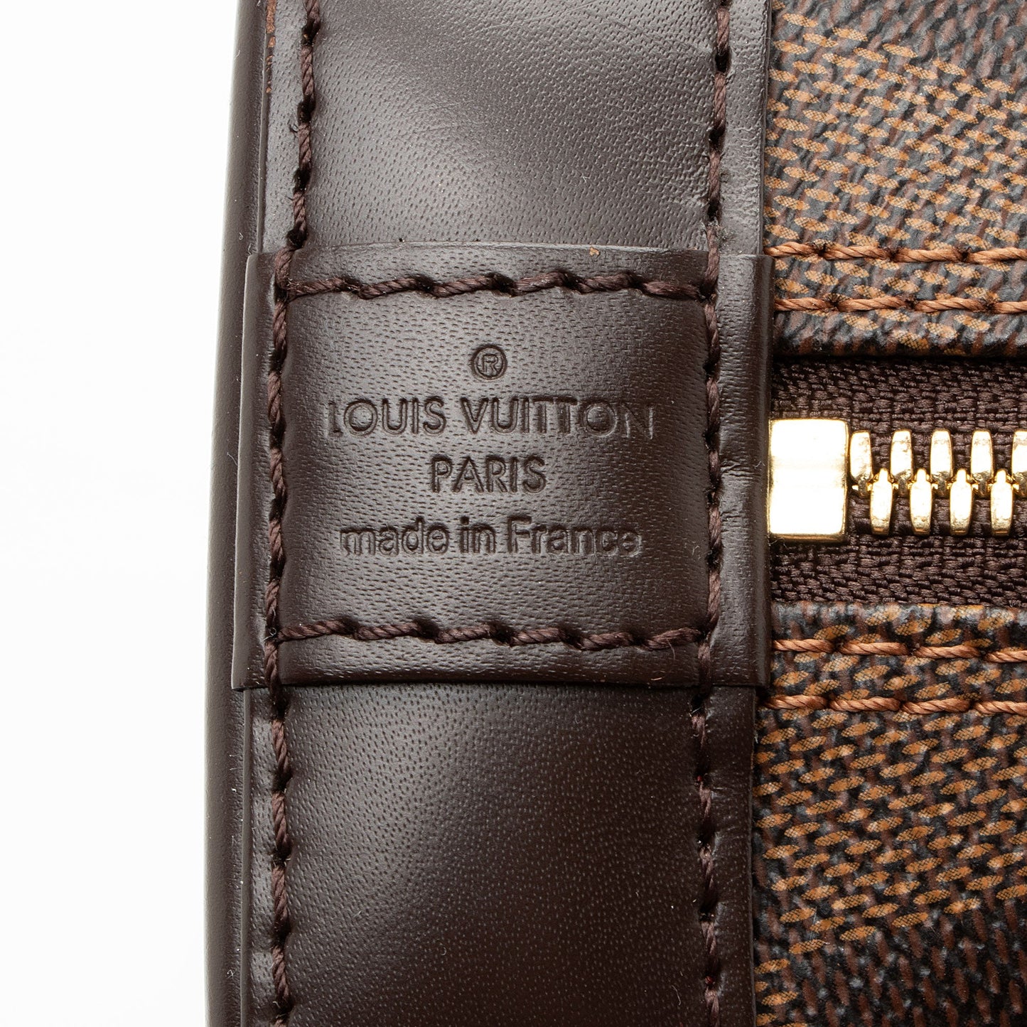 Louis Vuitton Damier Ebene Alma BB Satchel