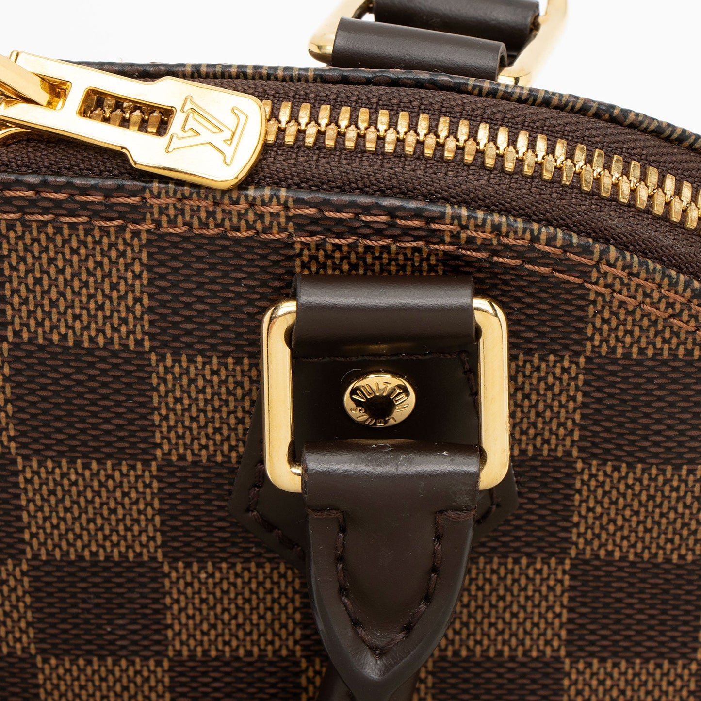 Louis Vuitton Damier Ebene Alma BB Satchel