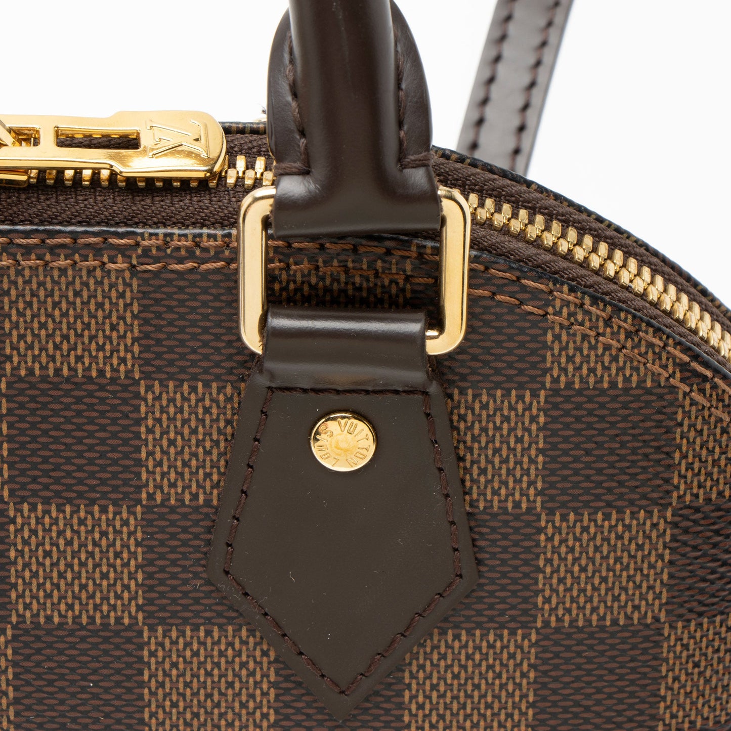 Louis Vuitton Damier Ebene Alma BB Satchel