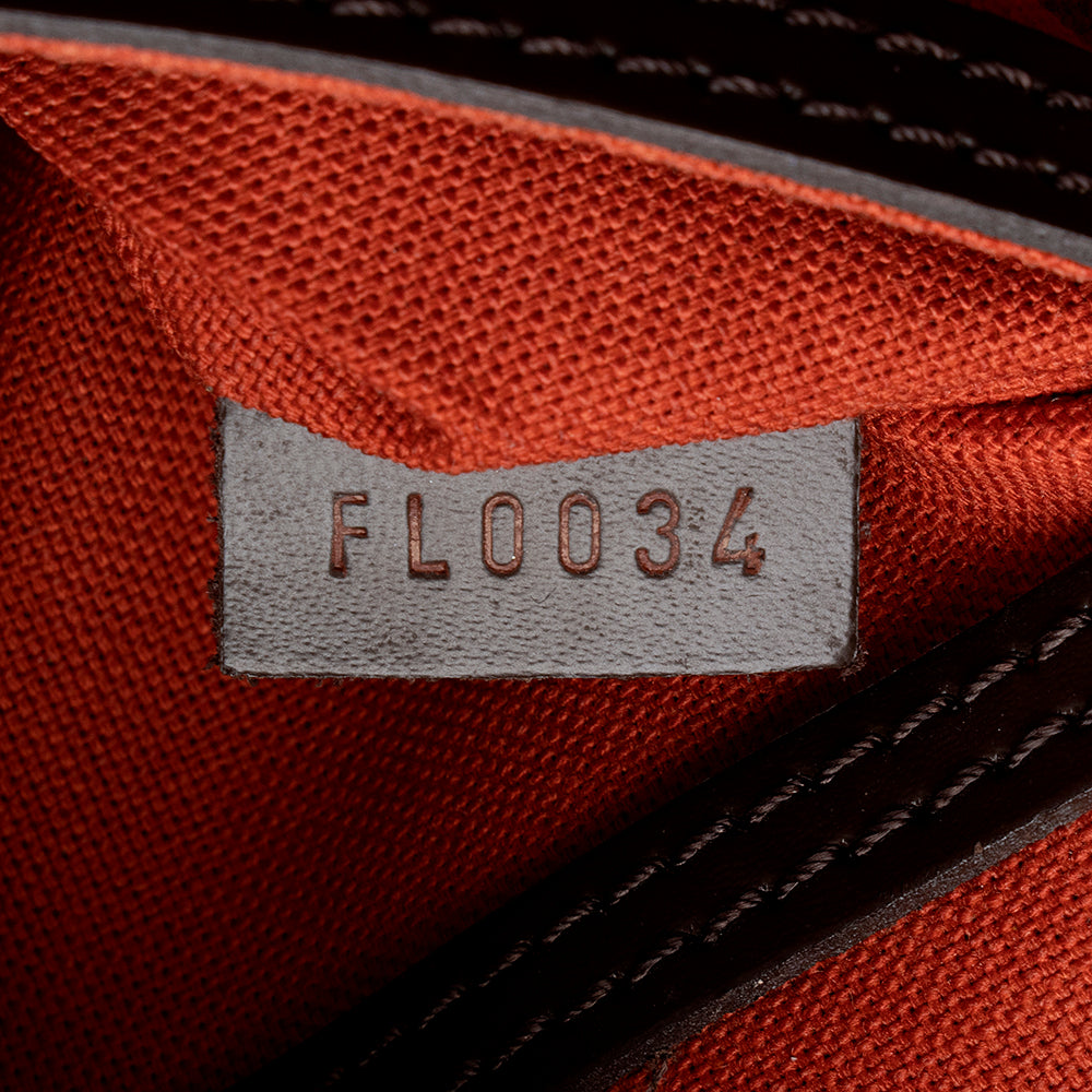 Louis Vuitton Damier Ebene Alma PM Satchel (SHF-16318)