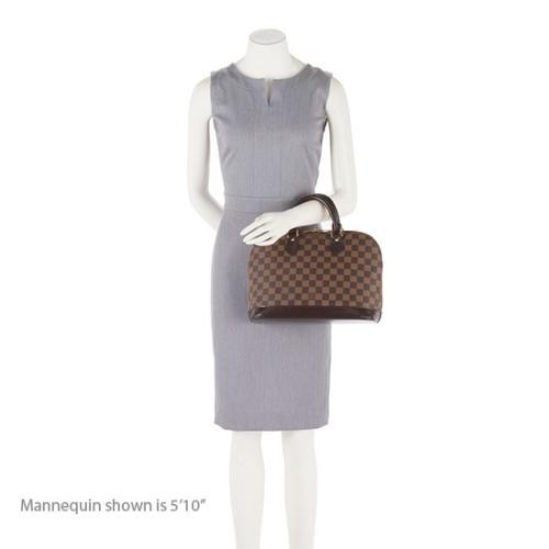 Louis Vuitton Damier Ebene Alma PM Satchel (SHF-18631)