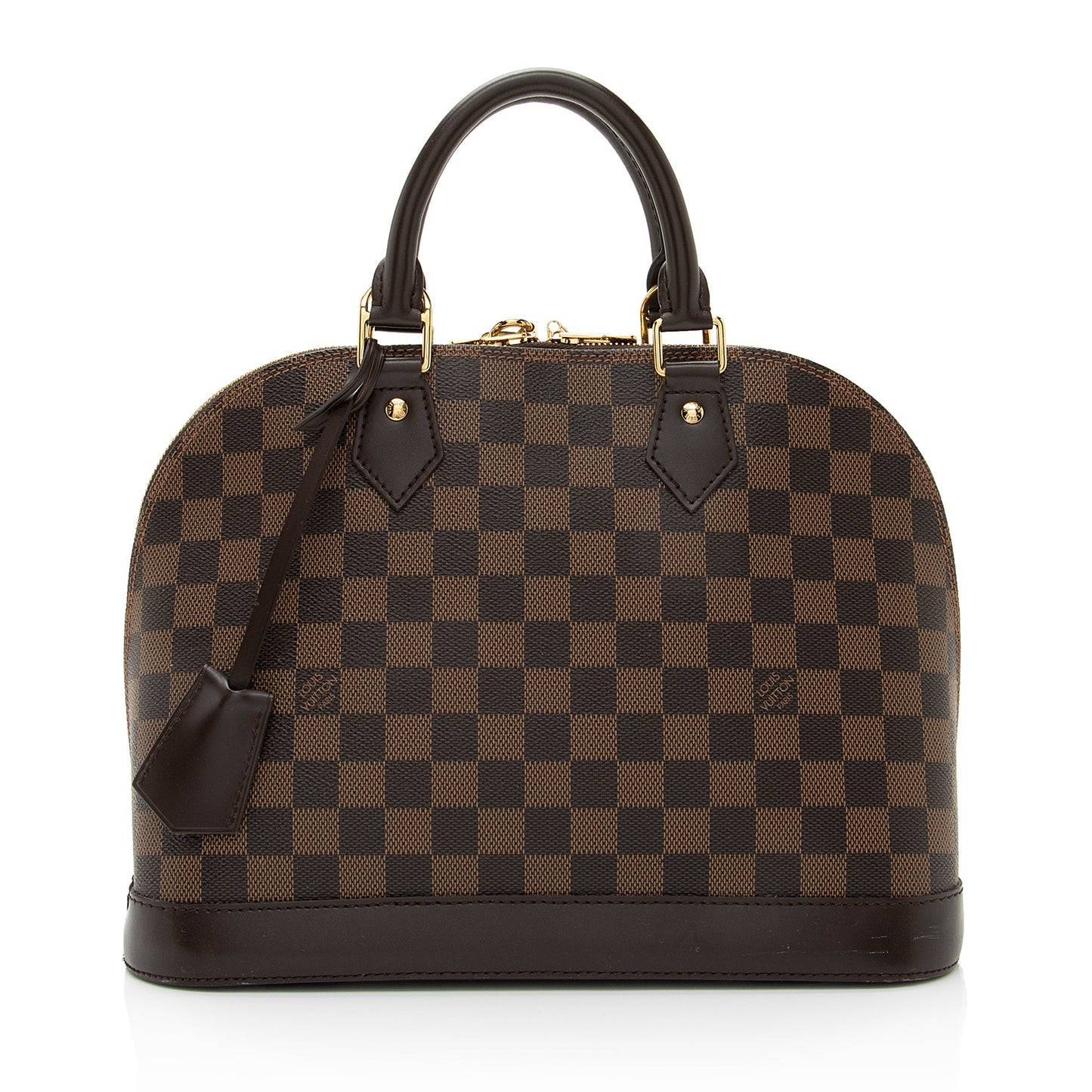Louis Vuitton Damier Ebene Alma PM Satchel (SHF-C6OmV8)