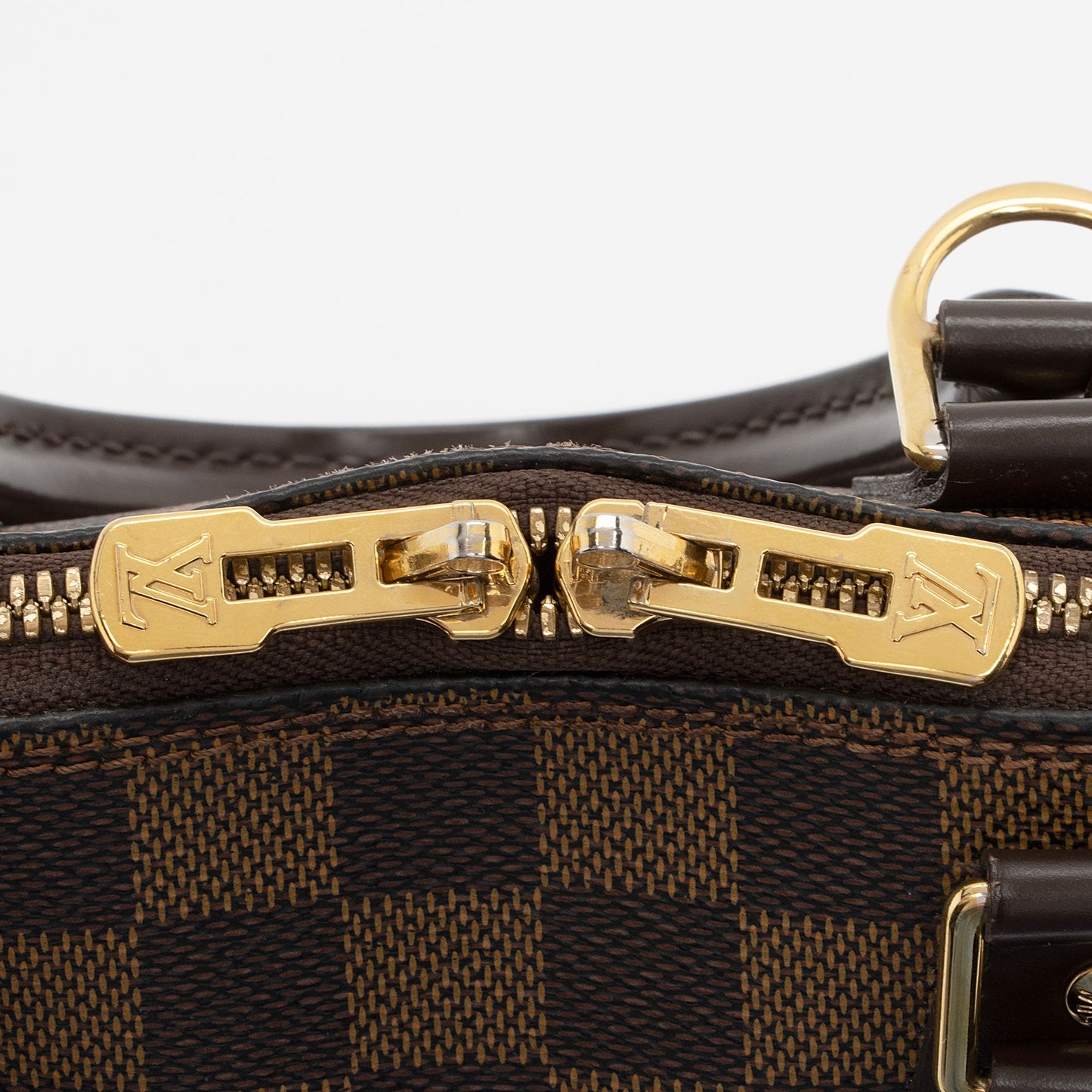 Louis Vuitton Damier Ebene Alma PM Satchel (SHF-sYnCGl)