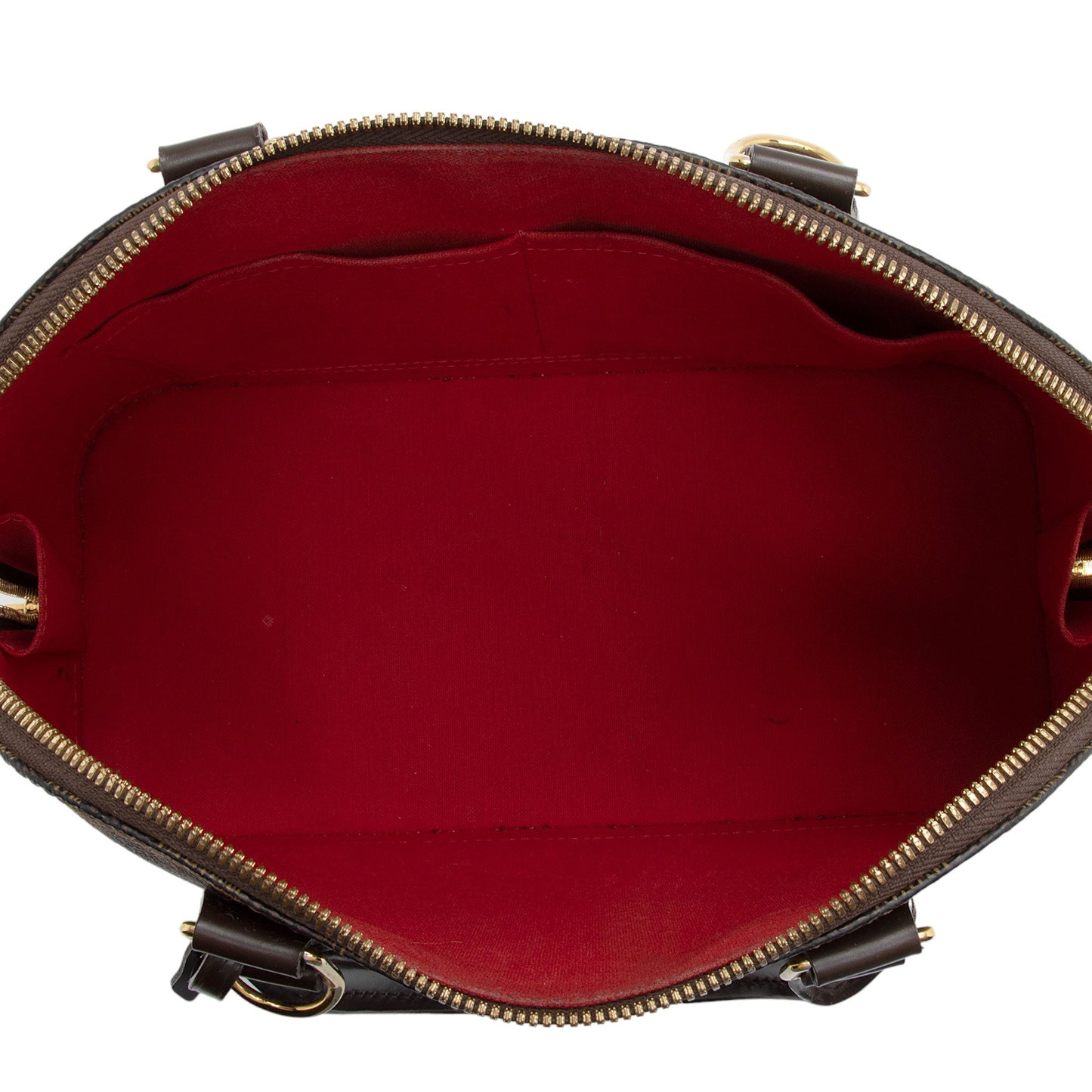 Louis Vuitton Damier Ebene Alma PM Satchel (SHF-sYnCGl)