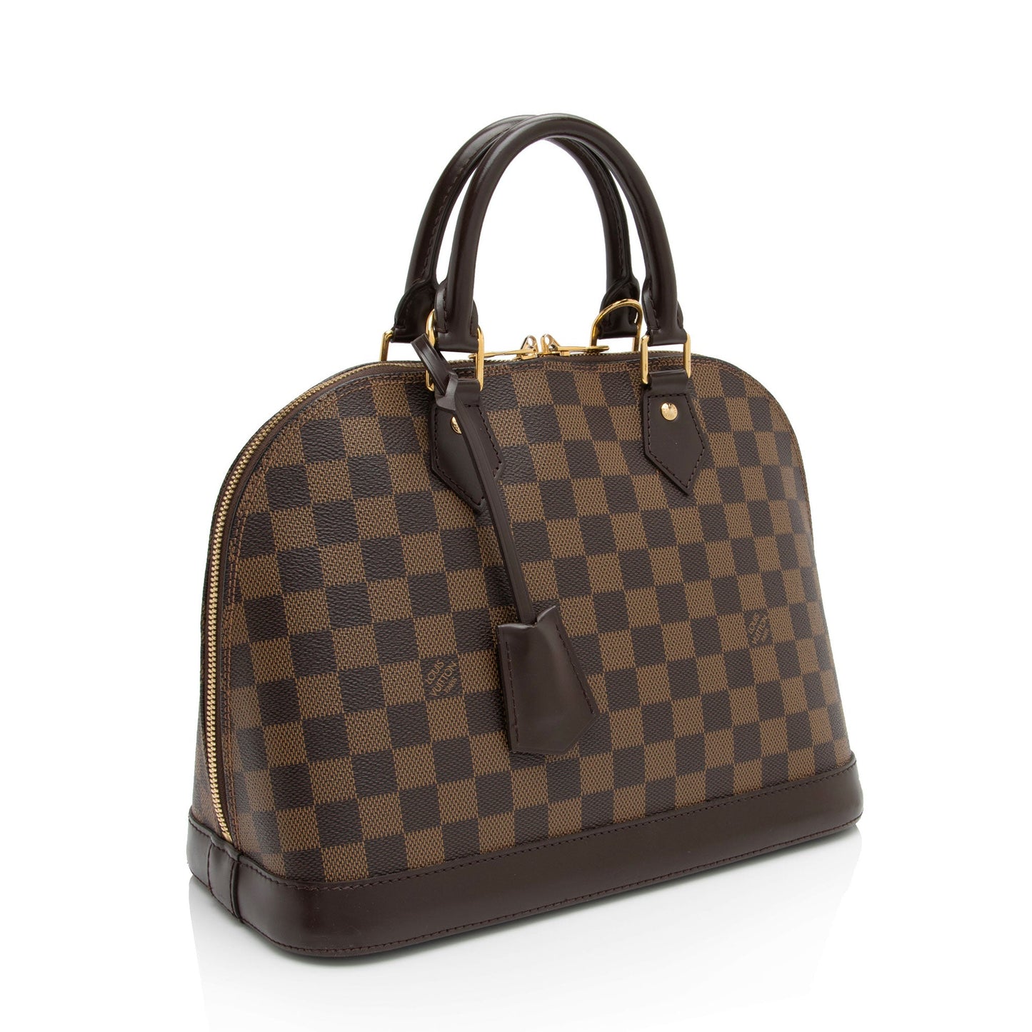 Louis Vuitton Damier Ebene Alma PM Satchel (SHF-sYnCGl)