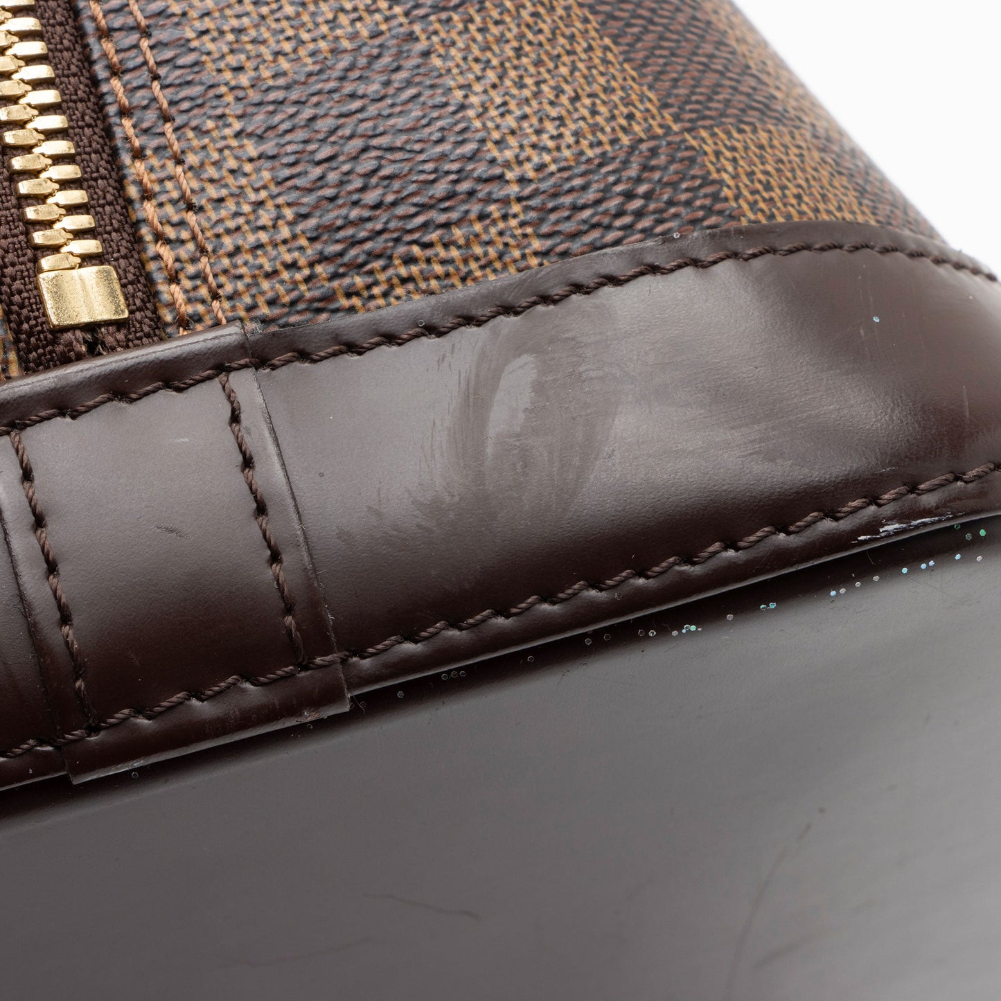 Louis Vuitton Damier Ebene Alma PM Satchel