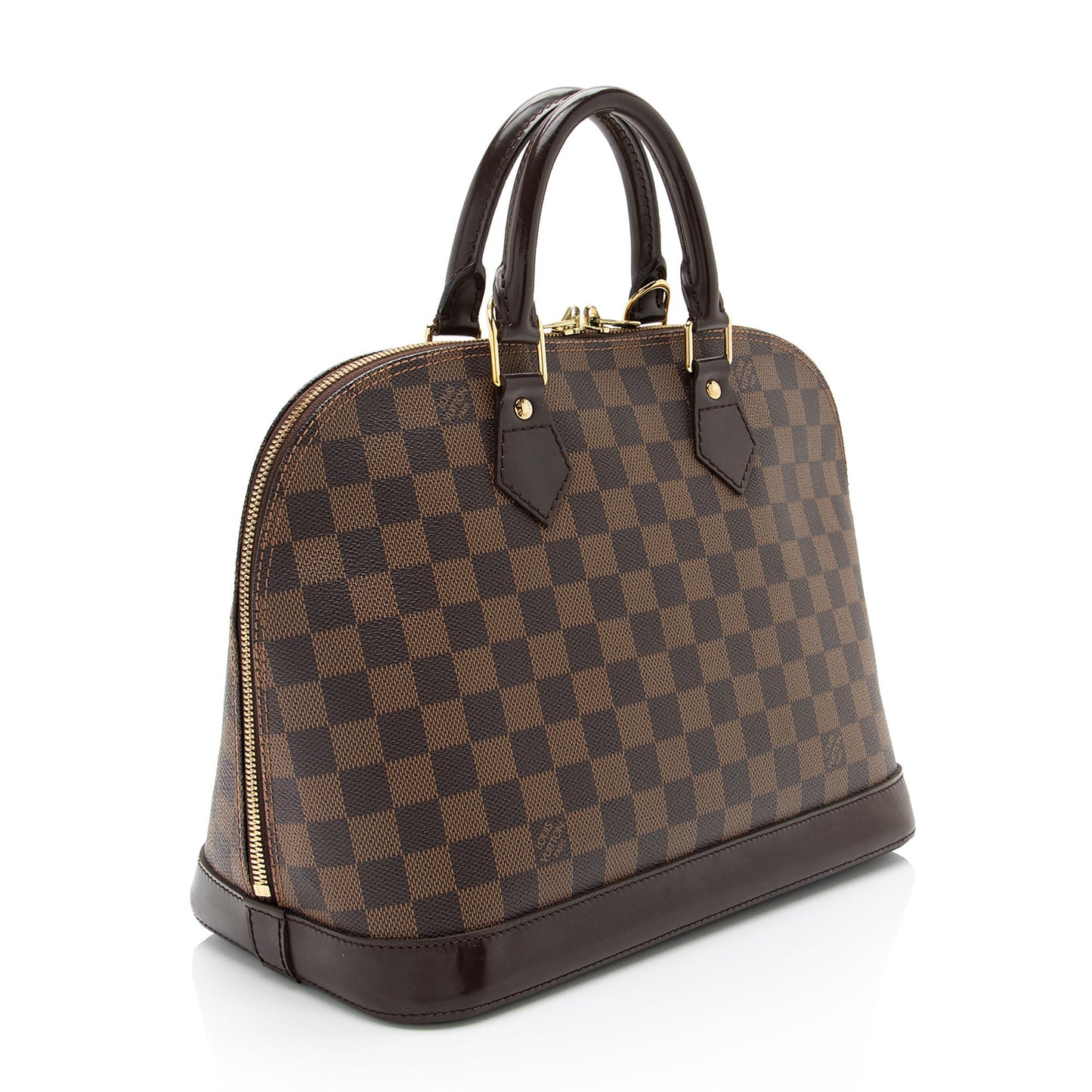 Louis Vuitton Damier Ebene Alma PM Satchel