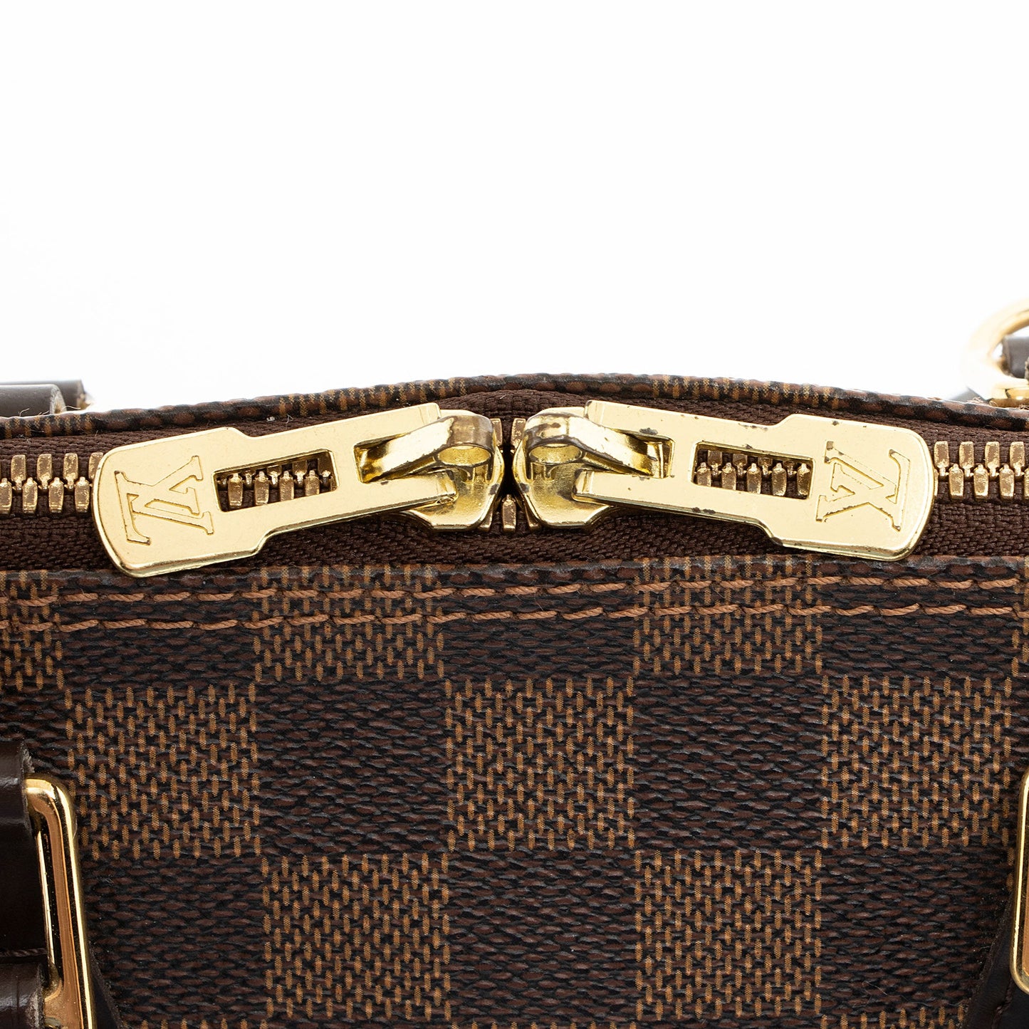 Louis Vuitton Damier Ebene Alma PM Satchel