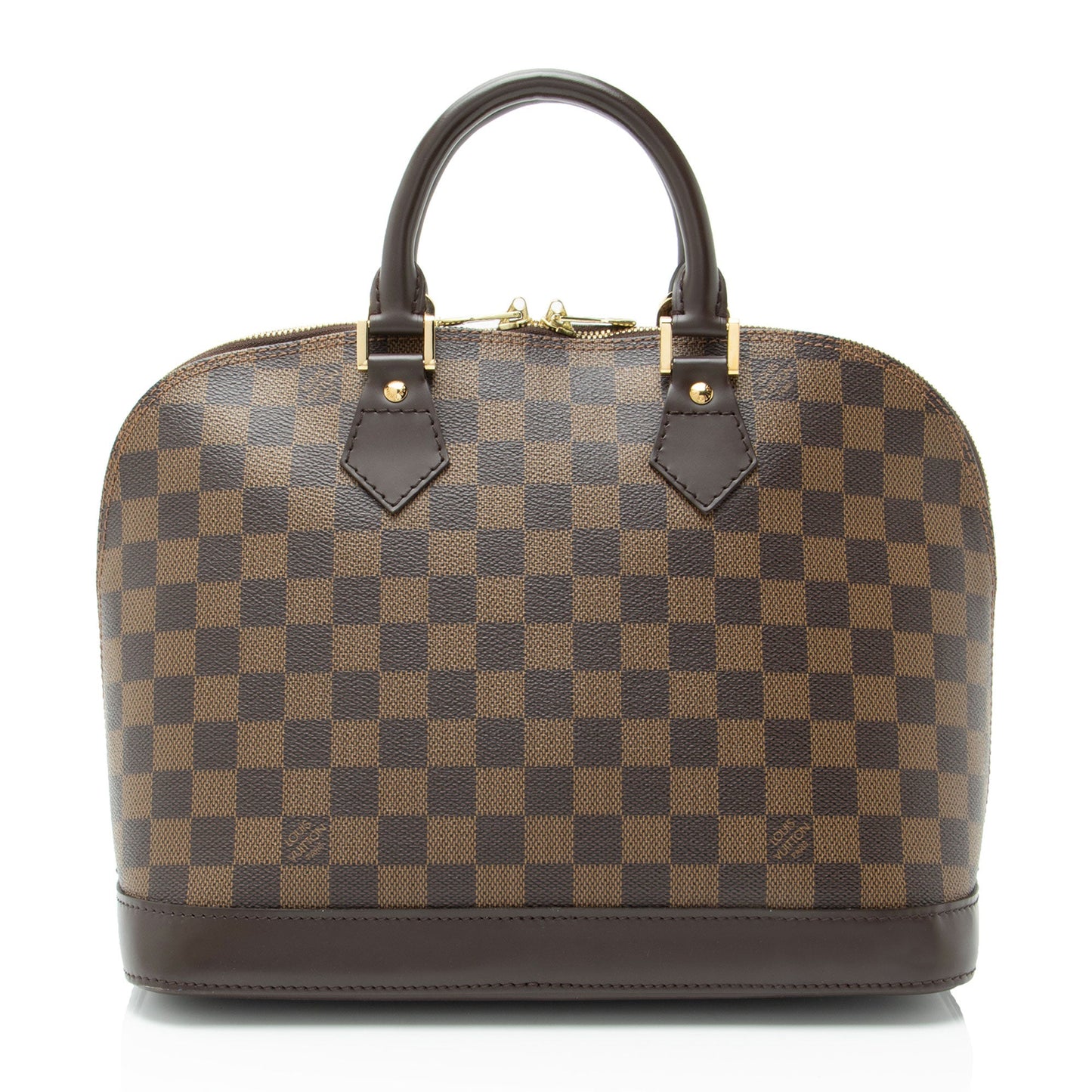 Louis Vuitton Damier Ebene Alma PM Satchel