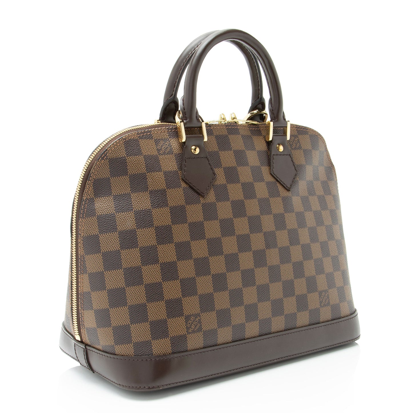Louis Vuitton Damier Ebene Alma PM Satchel