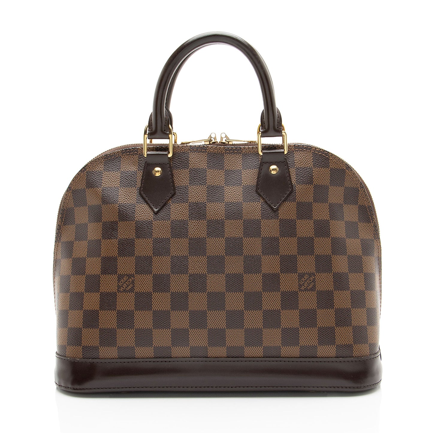 Louis Vuitton Damier Ebene Alma PM Satchel